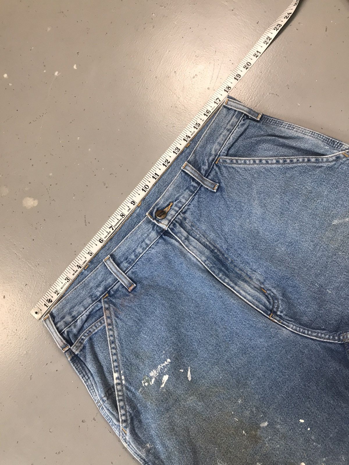 Carhartt Vintage Carhartt B13 STW painted dusty carpenter denim Size US 36 / EU 52 - 9 Thumbnail