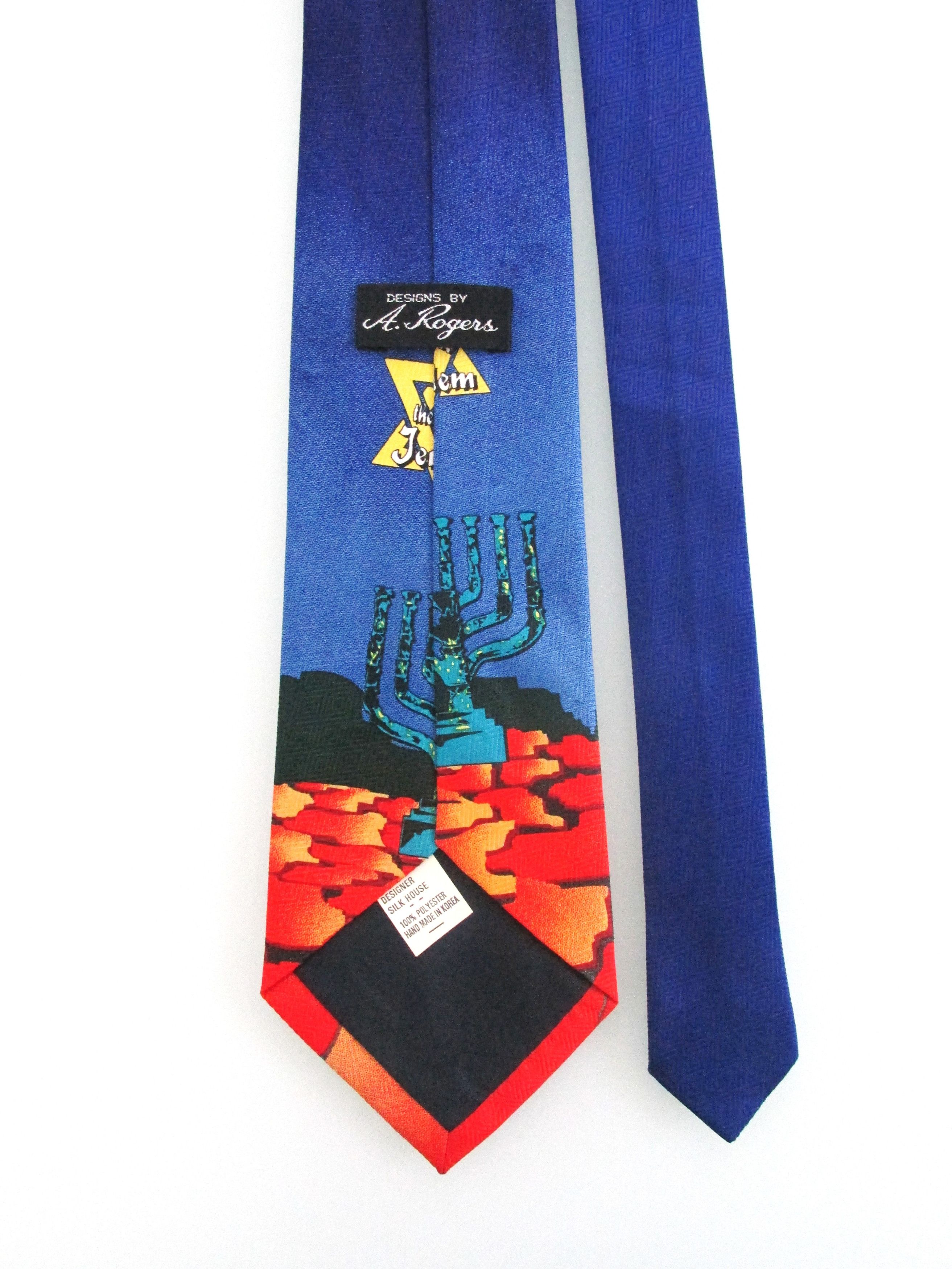 Other Pray For Peace (NWOT) Men's Tie by A. Rogers Size ONE SIZE - 4 Thumbnail