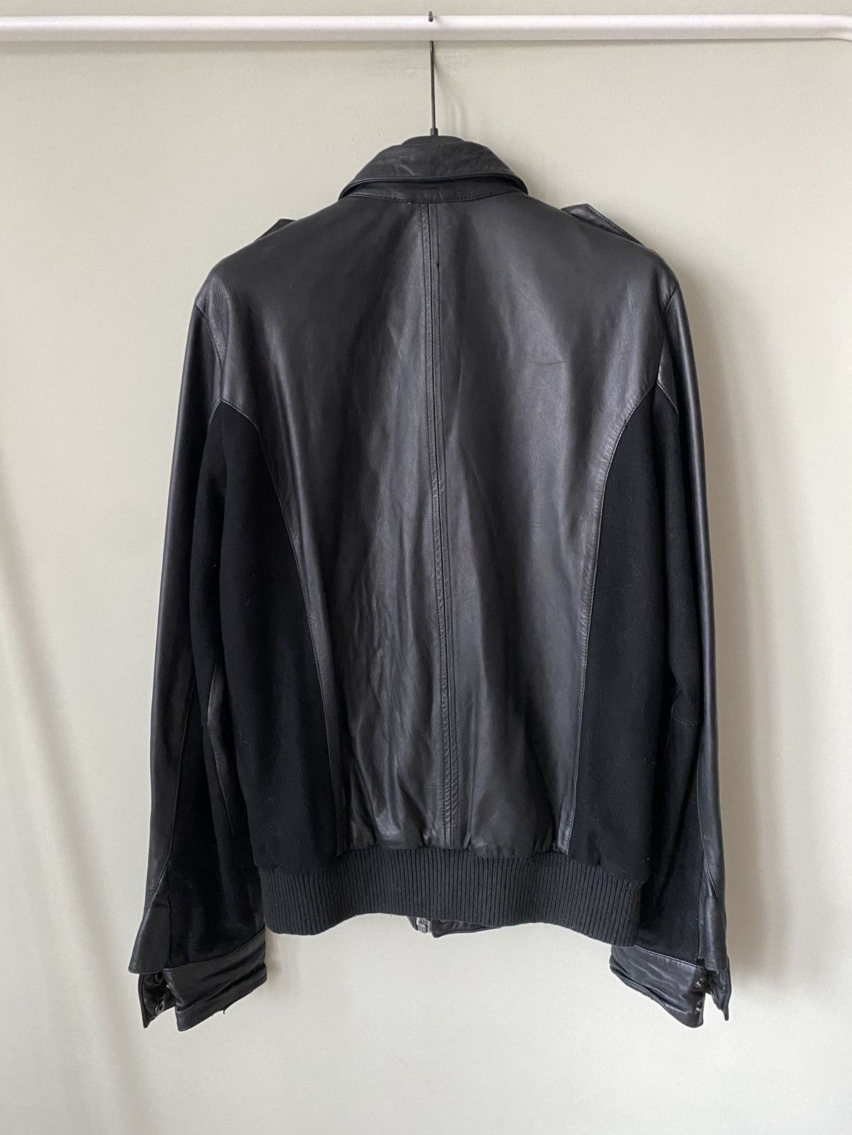 Allsaints Allsaints Stearn Leather Jacket AW2007 Size US M / EU 48-50 / 2 - 2 Thumbnail