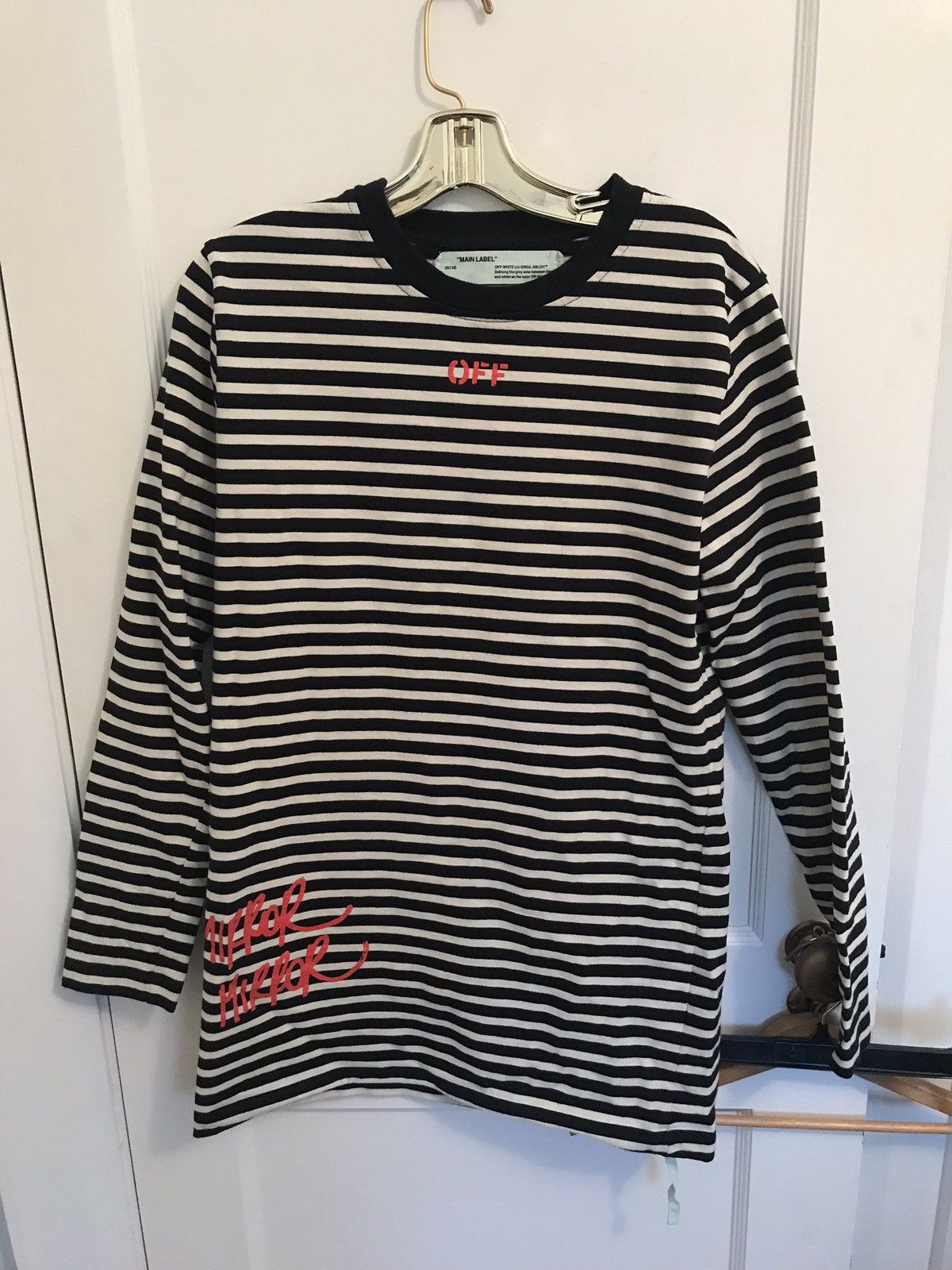 Off-White Off White Mirror Mirror Long Sleeve Size US XS / EU 42 / 0 - 1 Thumbnail