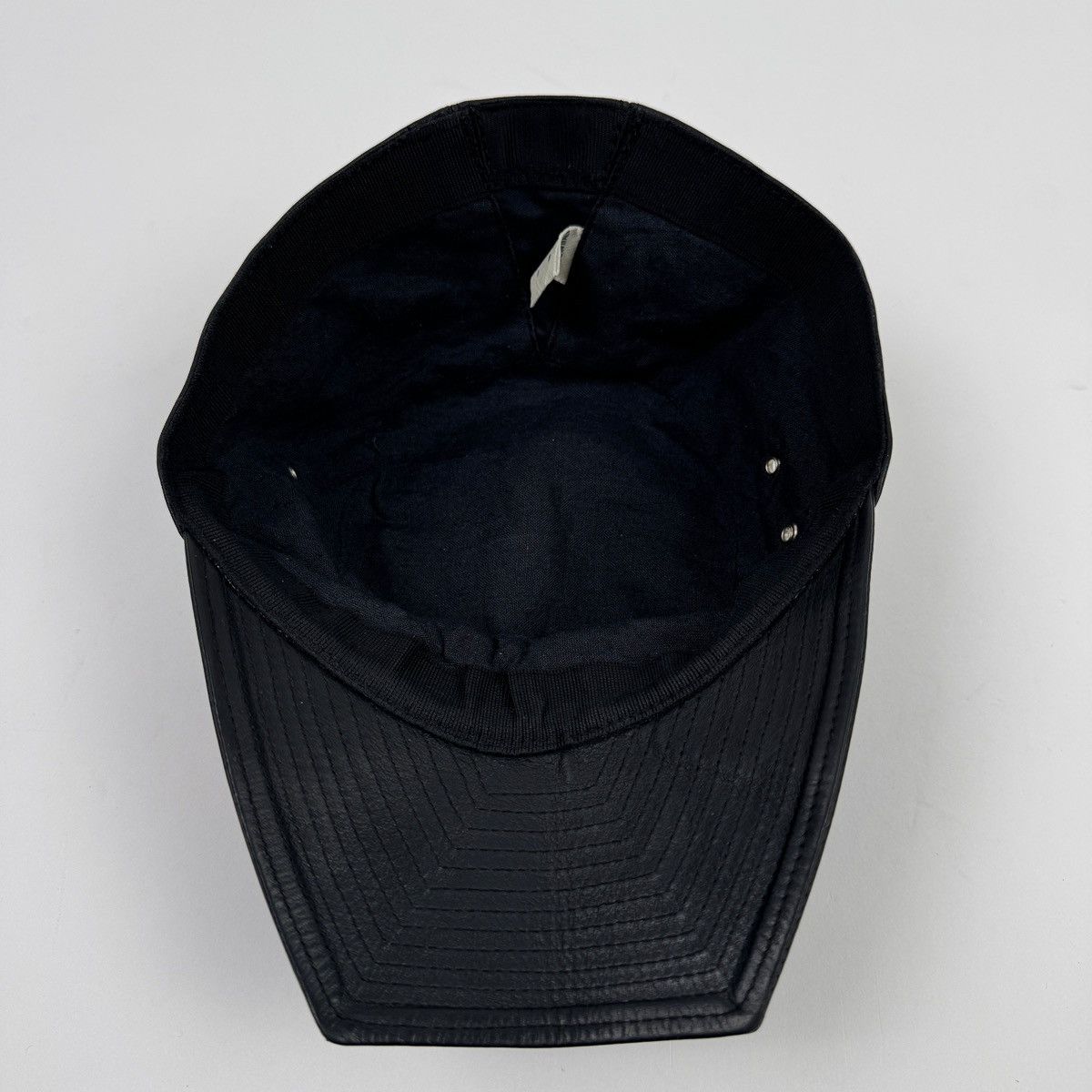 Guidi Guidi SS2018 HT01 Kangaroo Full Grain Leather Hat/Cap Size ONE SIZE - 5 Thumbnail