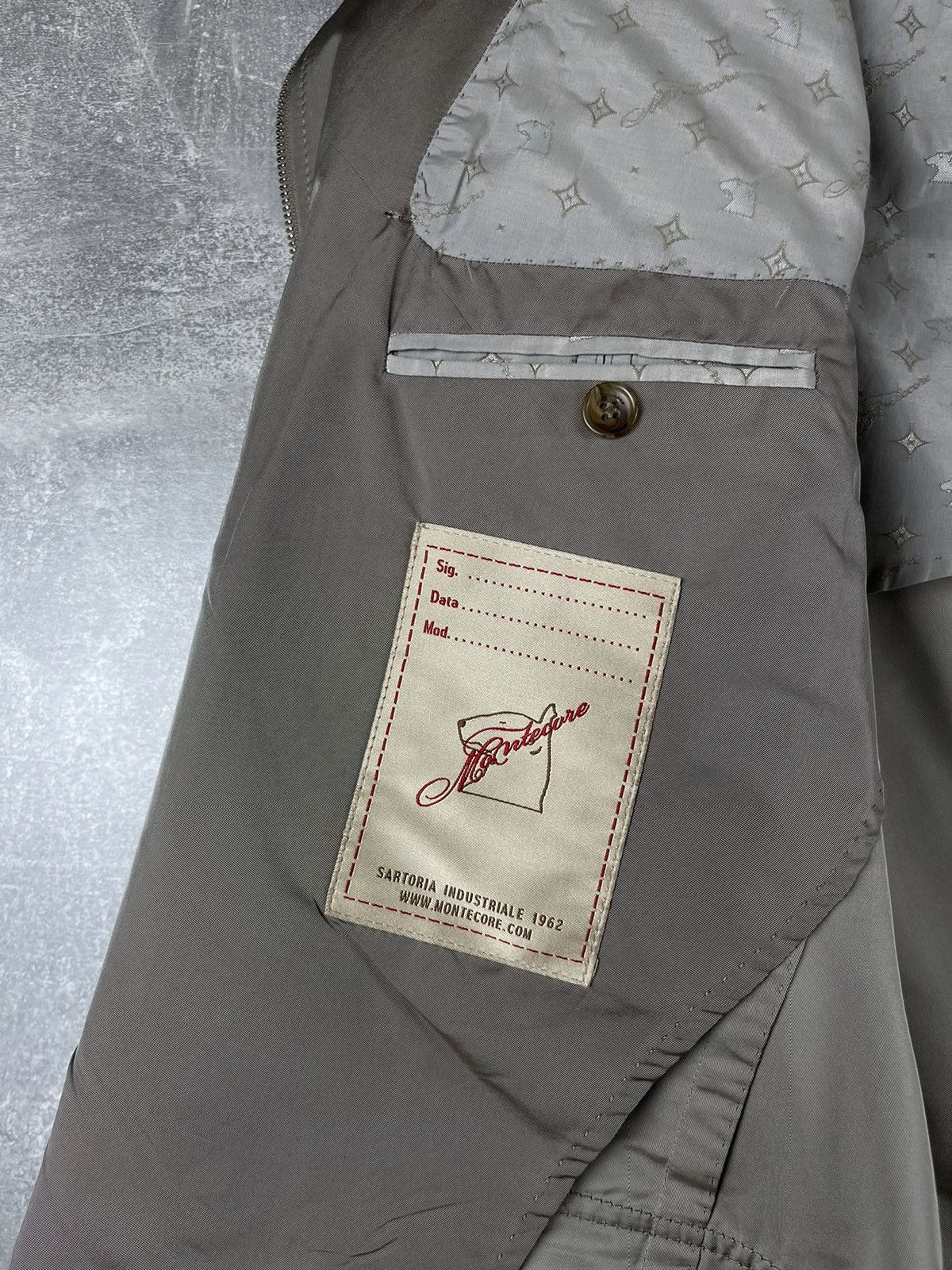 Montecore Montecore Sartorial Utility Jacket Taupe Beige Size 50 Size US L / EU 52-54 / 3 - 15 Thumbnail