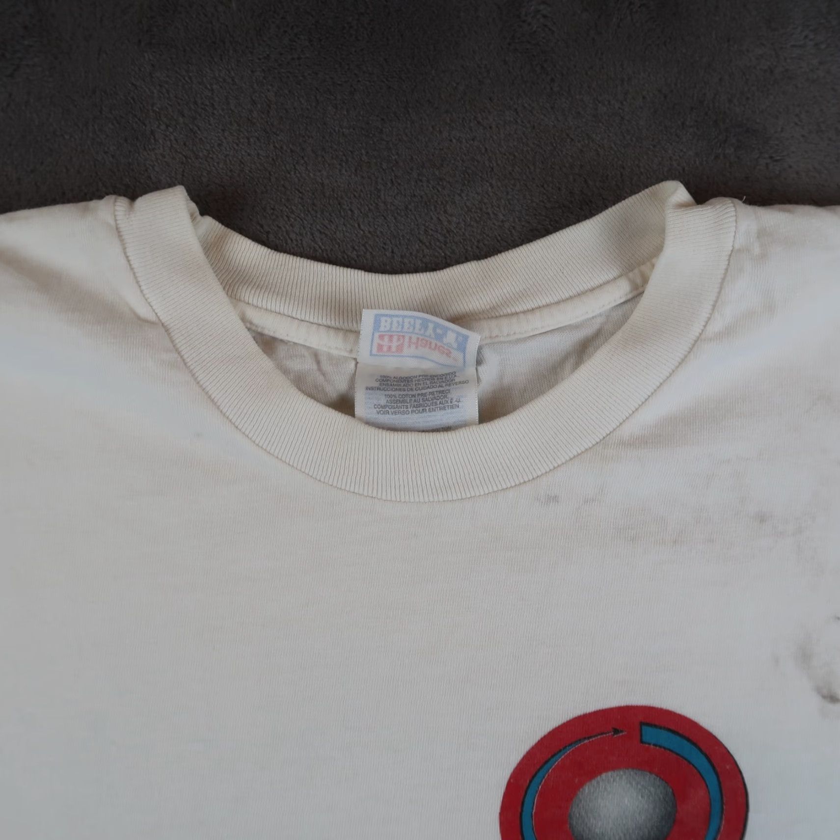 Hanes VINTAGE Apple Macintosh Back Up Memory T-Shirt Mens XL White 90s Logo Graphic Print Hanes Size US XL / EU 56 / 4 - 5 Thumbnail