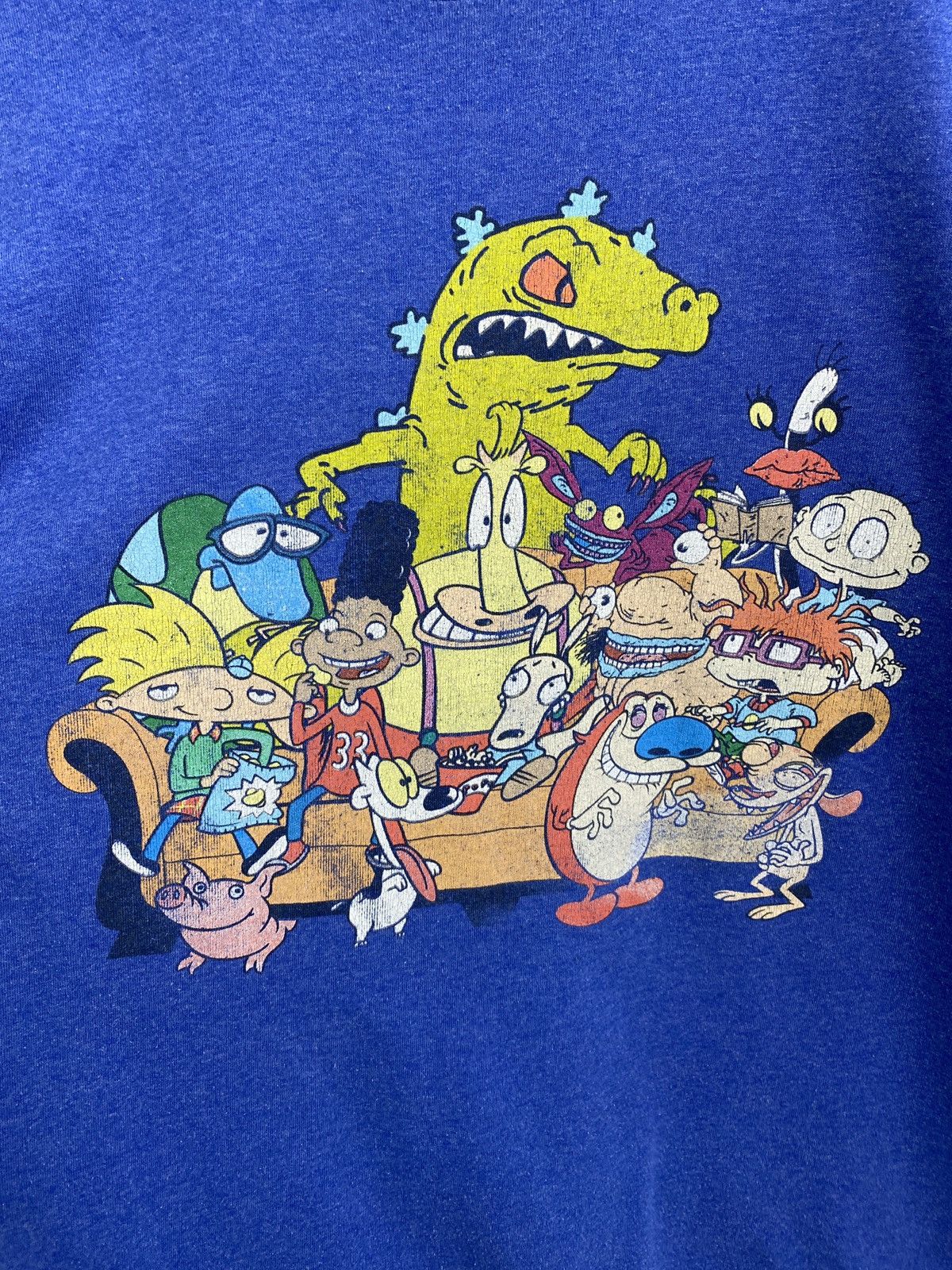 Nickelodeon 🇺🇸 Vintage Y2K Nickelodeon Cartoon Graphic T-Shirt Art Retro Size US M / EU 48-50 / 2 - 4 Thumbnail