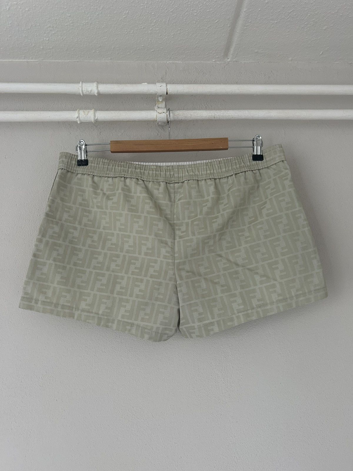 Fendi FF Zucca Monogram Swim Shorts Size US 36 / EU 52 - 2 Thumbnail