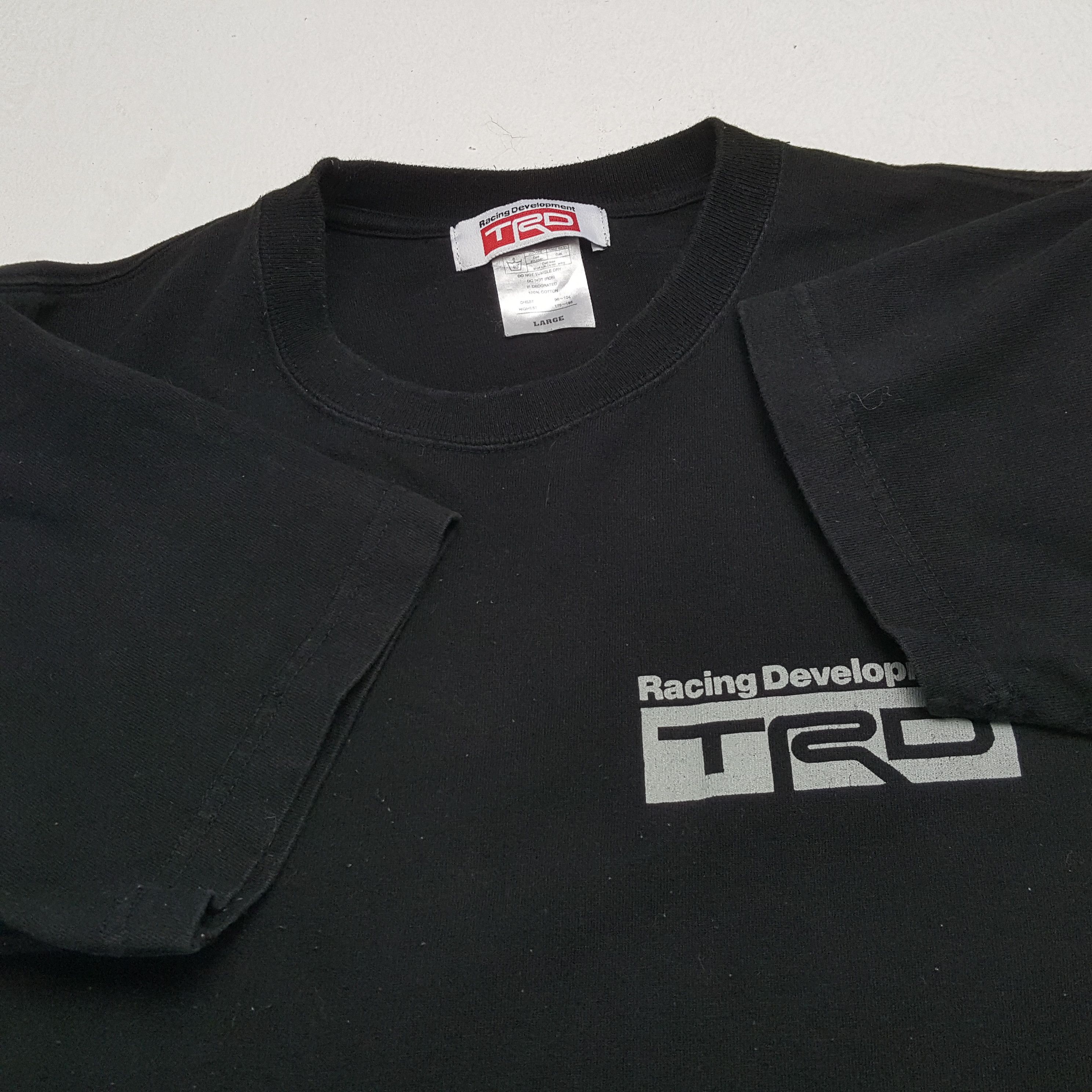 Japanese Brand × Vintage Vintage TRD RACING DEVELOPMENT Japan Racing Brand T-Shirts Size US M / EU 48-50 / 2 - 6 Thumbnail