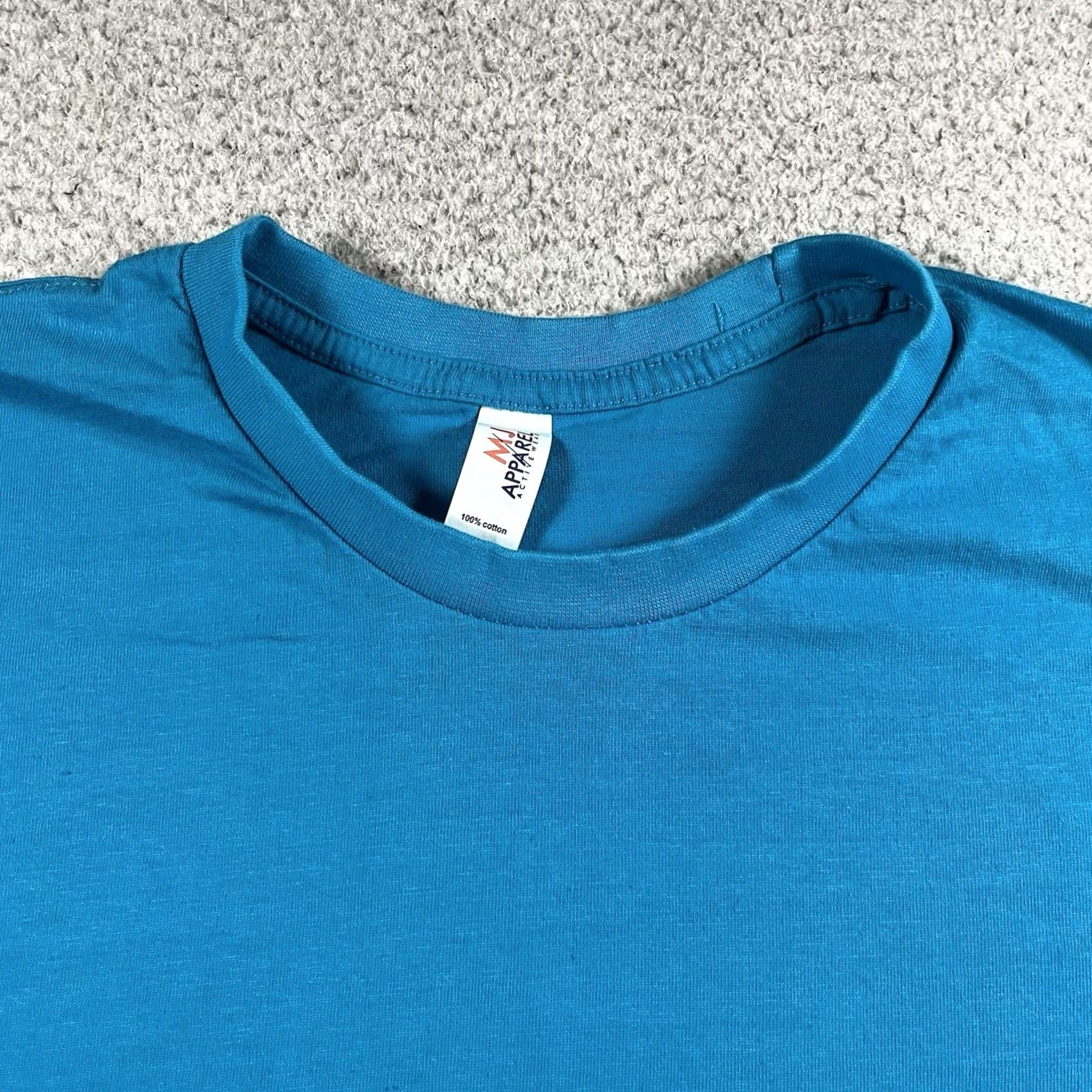 Vintage Trader Joes Shirt Mens L Blue Long Sleeve Crew Work Logo T-Shirt Classic Flower All Seasons Size US L / EU 52-54 / 3 - 7 Thumbnail