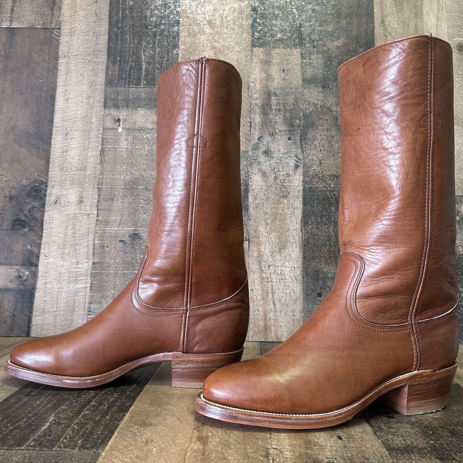 Frye Frye 2595 Vintage White Label Campus Tall Boots Mens  display picture 2