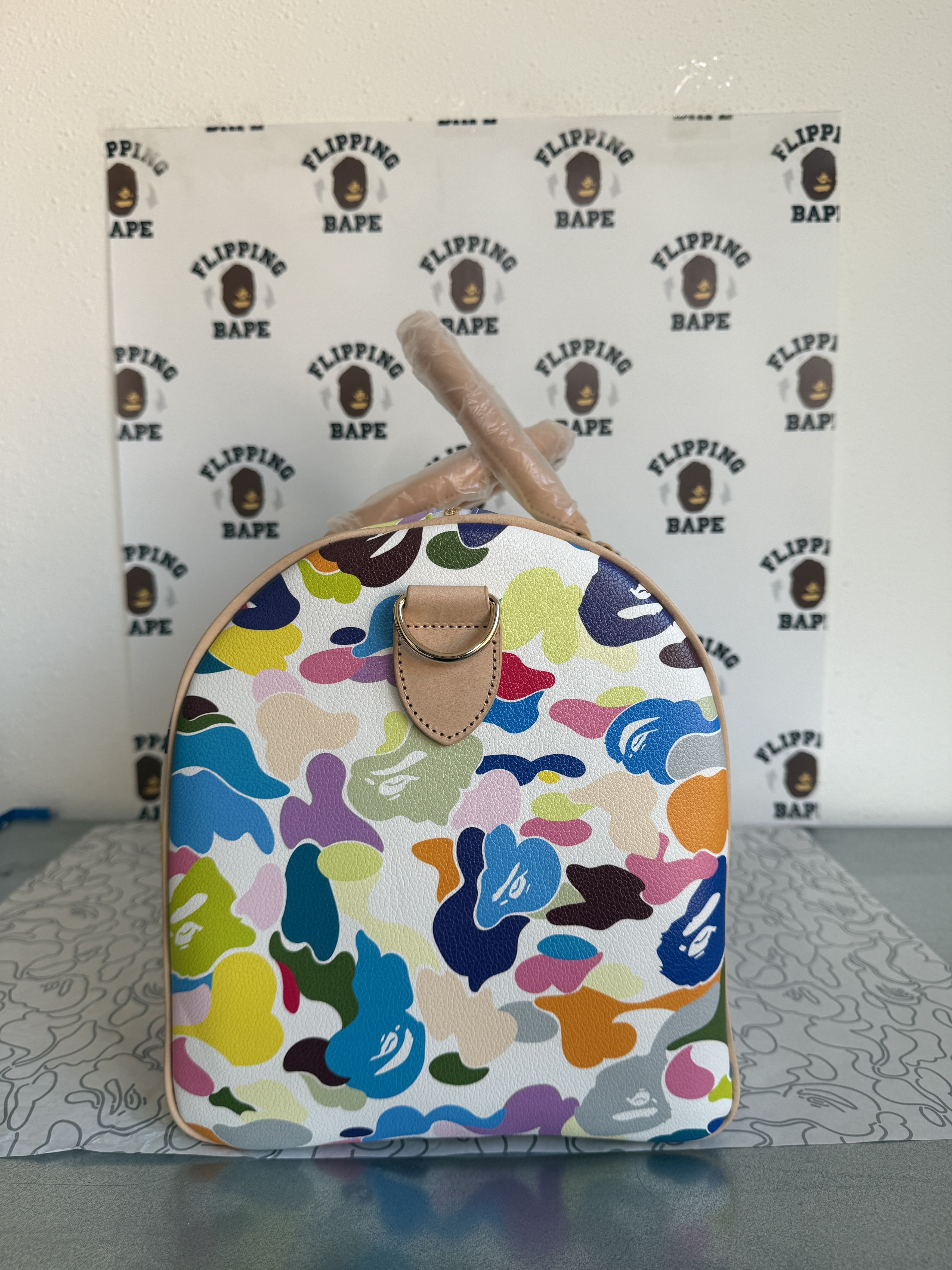 Bape MULTI CAMO BOSTON BAG Size ONE SIZE - 4 Thumbnail