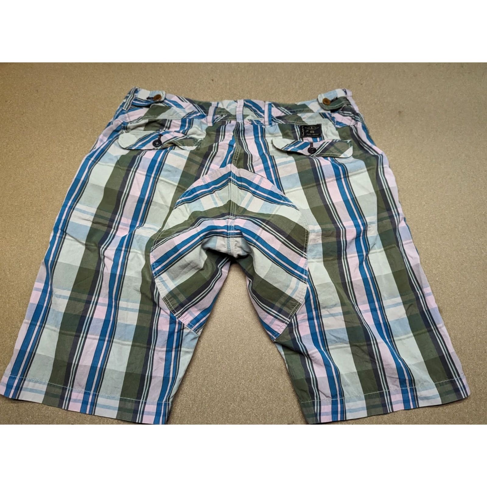 Paul Smith Paul Smith Mens Shorts Bermuda Casual Striped Drawstring Size 32 Multicolor Cotton Summer Size US 32 / EU 48 - 2 Thumbnail