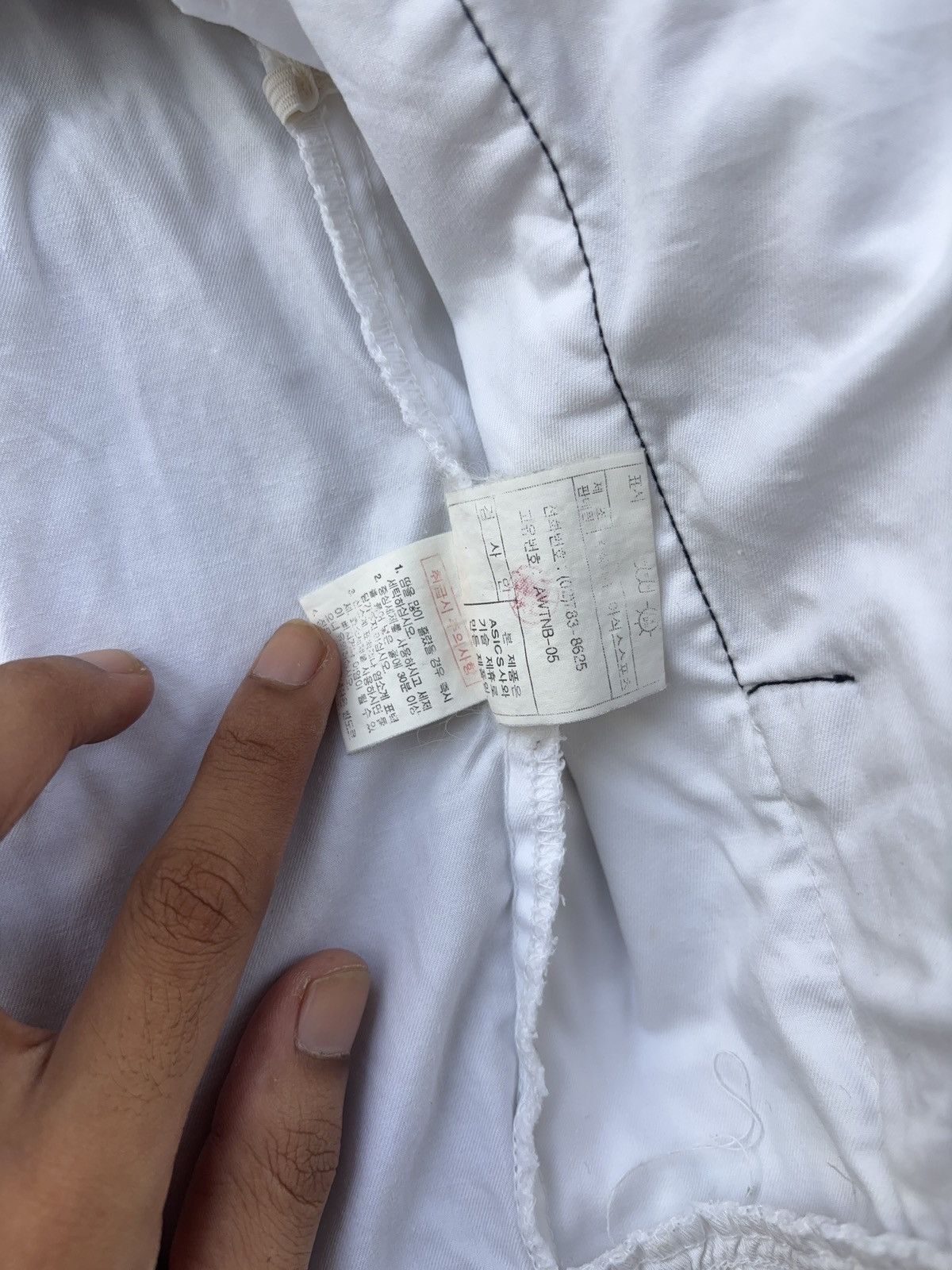 Asics Asics International Vintage White Windbreaker Jacket Size US XL / EU 56 / 4 - 14 Thumbnail