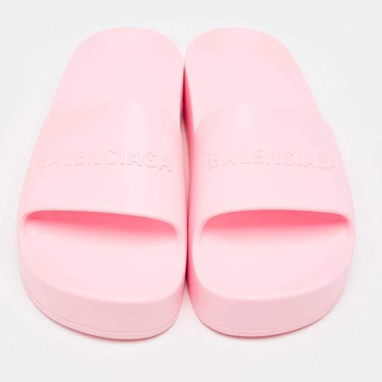 Balenciaga Balenciaga WOMEN'S CHUNKY SLIDE SANDAL Size US 7 / IT 37 - 1 Thumbnail