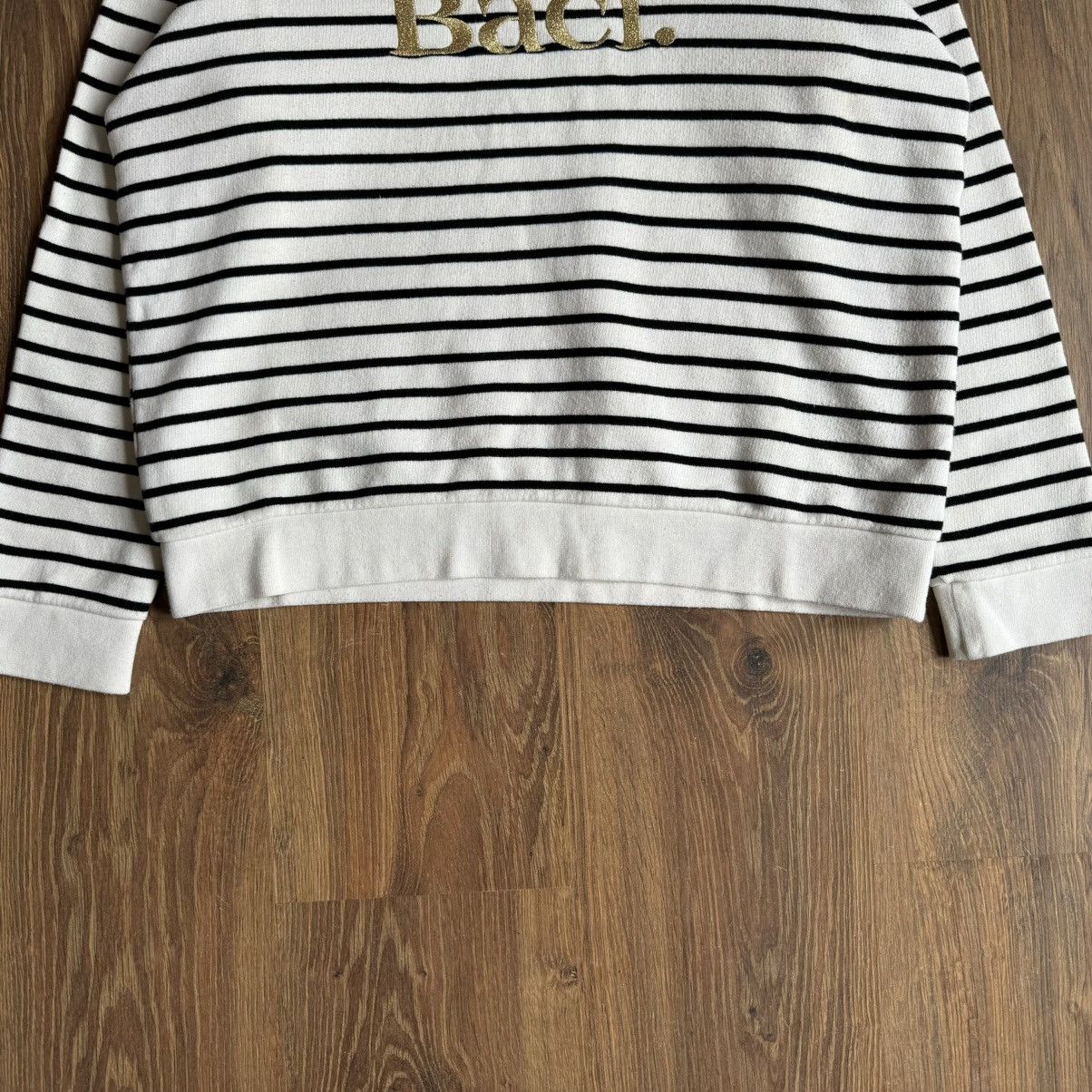 Sezane Sézane Stripped Sweater Women’s L White Size L / US 10 / IT 46 - 3 Thumbnail