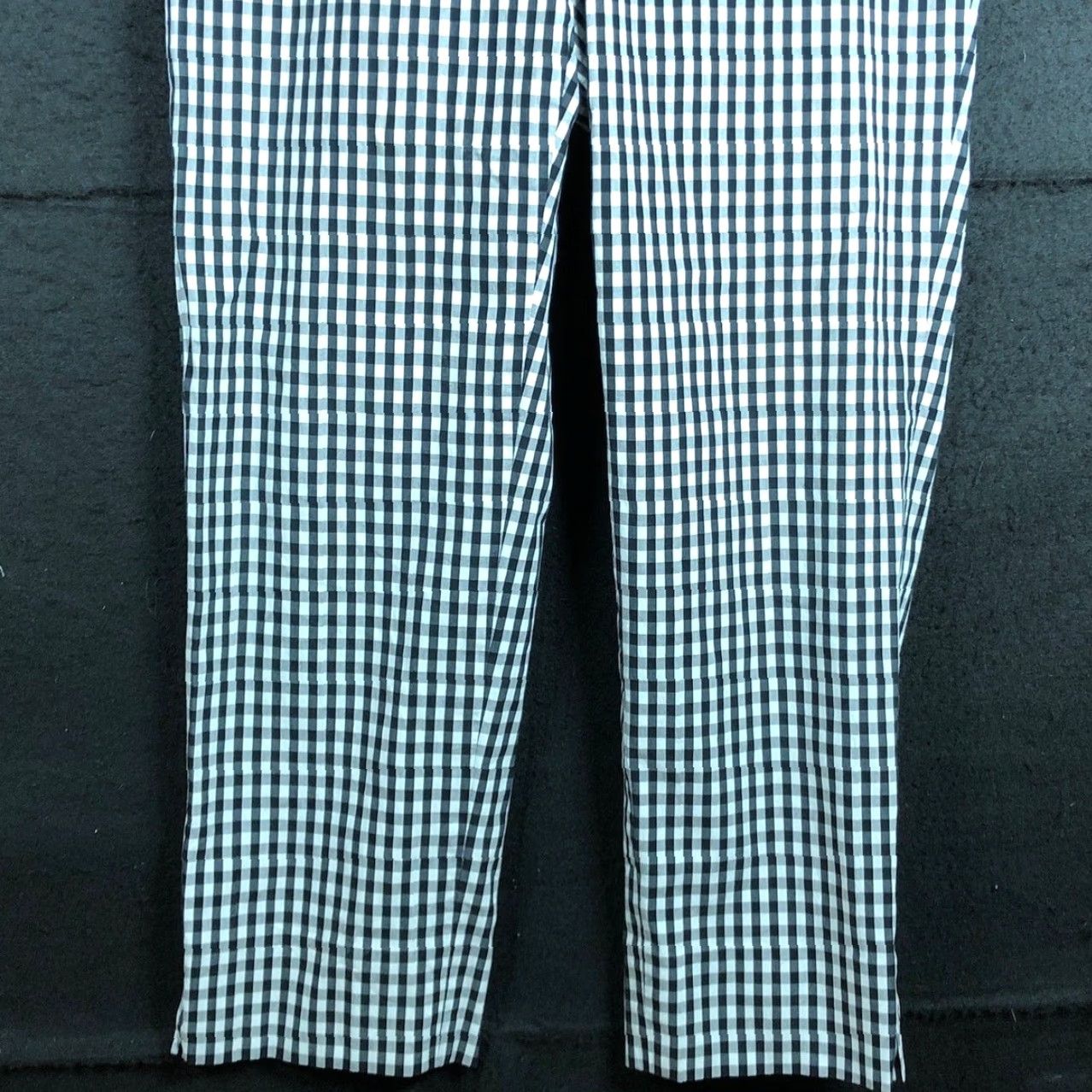 Brooks Brothers Brooks Brothers Womens Pants Black White Natalie Fit Pull On Side Zip Stretch 10 Size 32" / US 10 / IT 46 - 3 Thumbnail