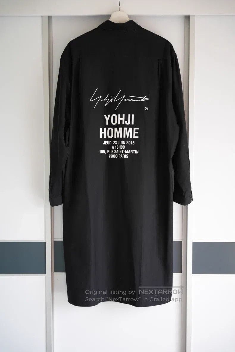 Yohji Yamamoto Yohji Yamamoto 18ss Stripe Staff Shirt 2501