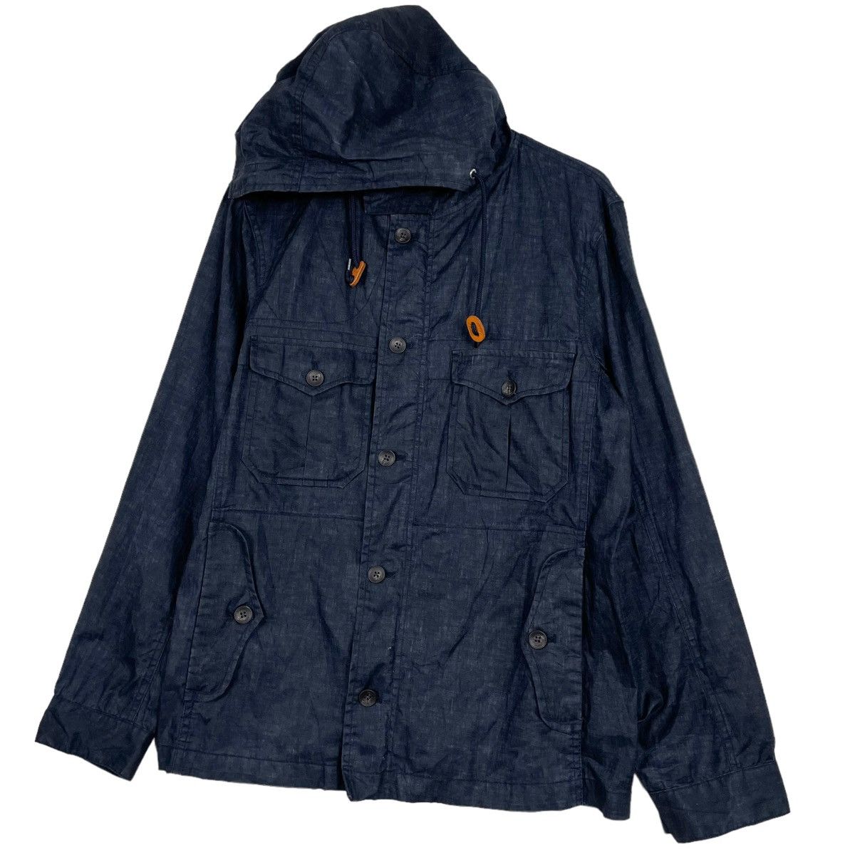 Japanese Brand × Journal Standard × Other 💥JOURNAL STANDART PARACHUTE BUTTON HOODIE JACKET Size US M / EU 48-50 / 2 - 2 Thumbnail