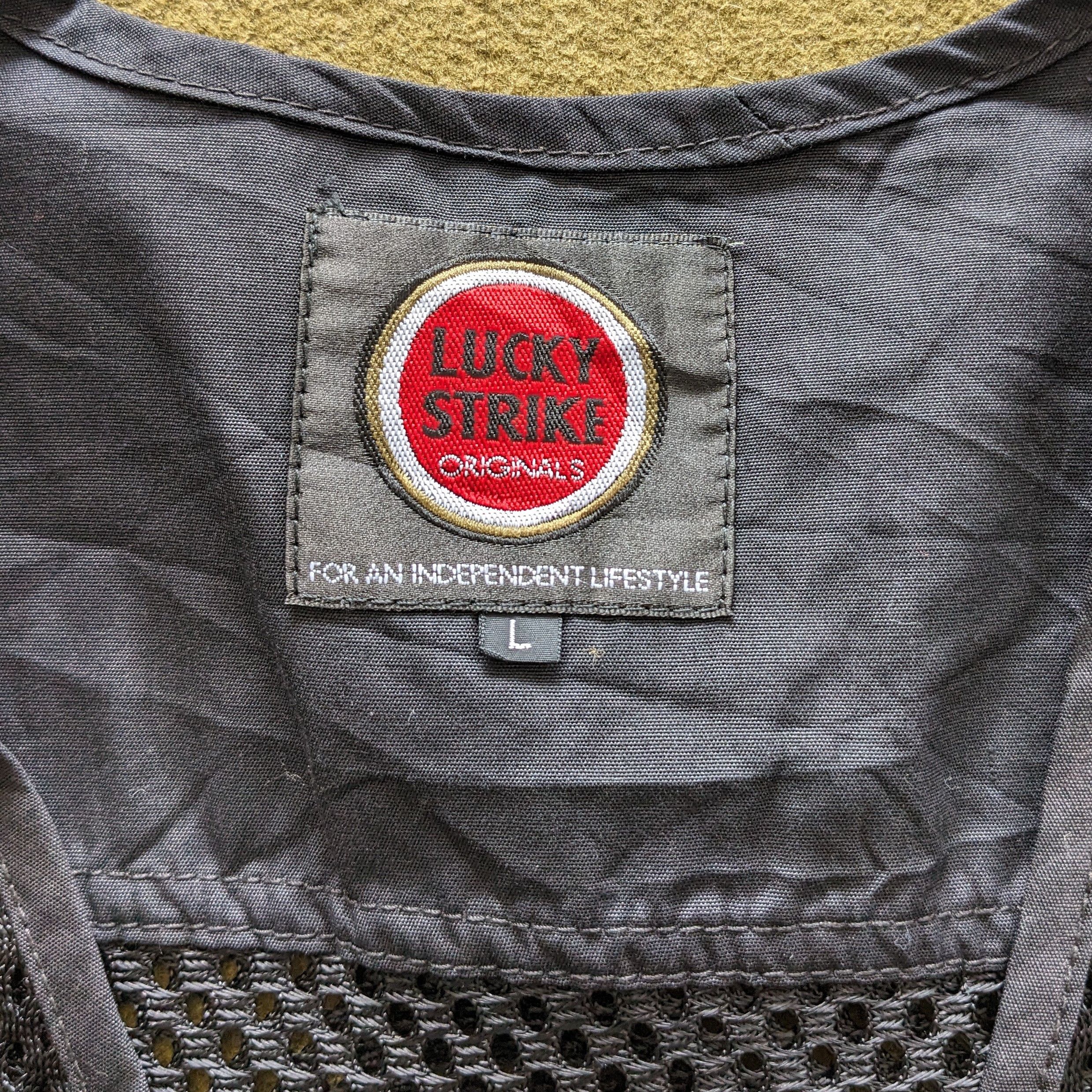 Other Vintage LUCKY STRIKE Racing Team Tactical Vest Size US L / EU 52-54 / 3 - 5 Thumbnail