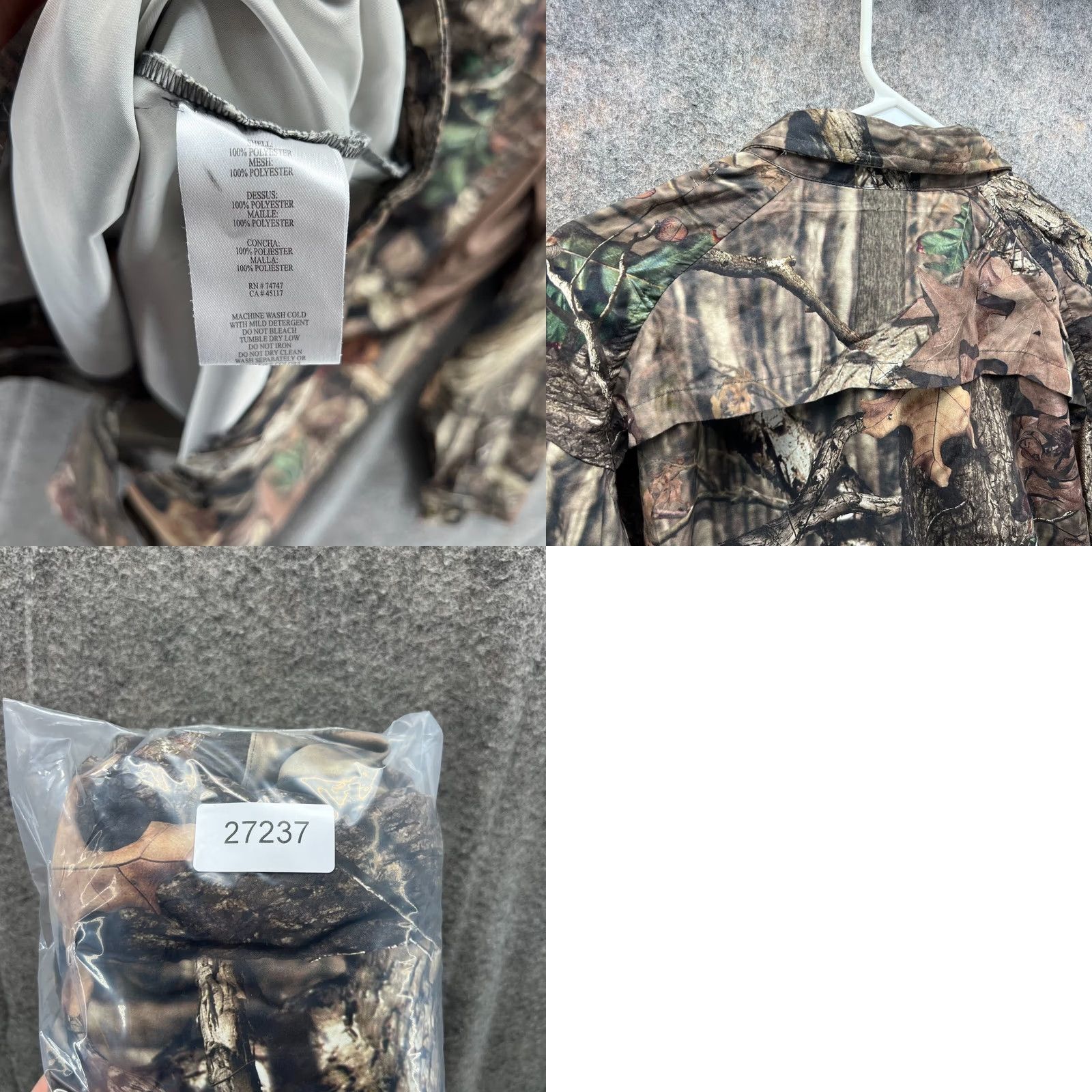 Vintage VINTAGE RedHead Shirt Camouflage Button-Down Men Large Mossy Oak Green Cotton Long Sleeve Size US L / EU 52-54 / 3 - 8 Thumbnail