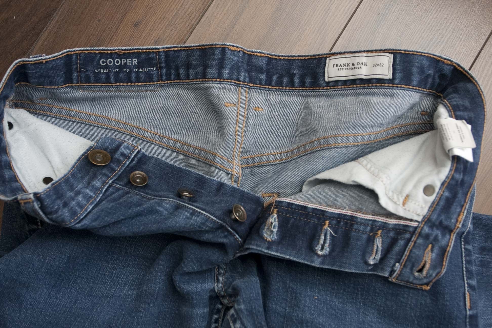 Frank & Oak Frank & Oak Selvedge Jeans Size 32x30.5 Blue Size US 32 / EU 48 - 5 Thumbnail