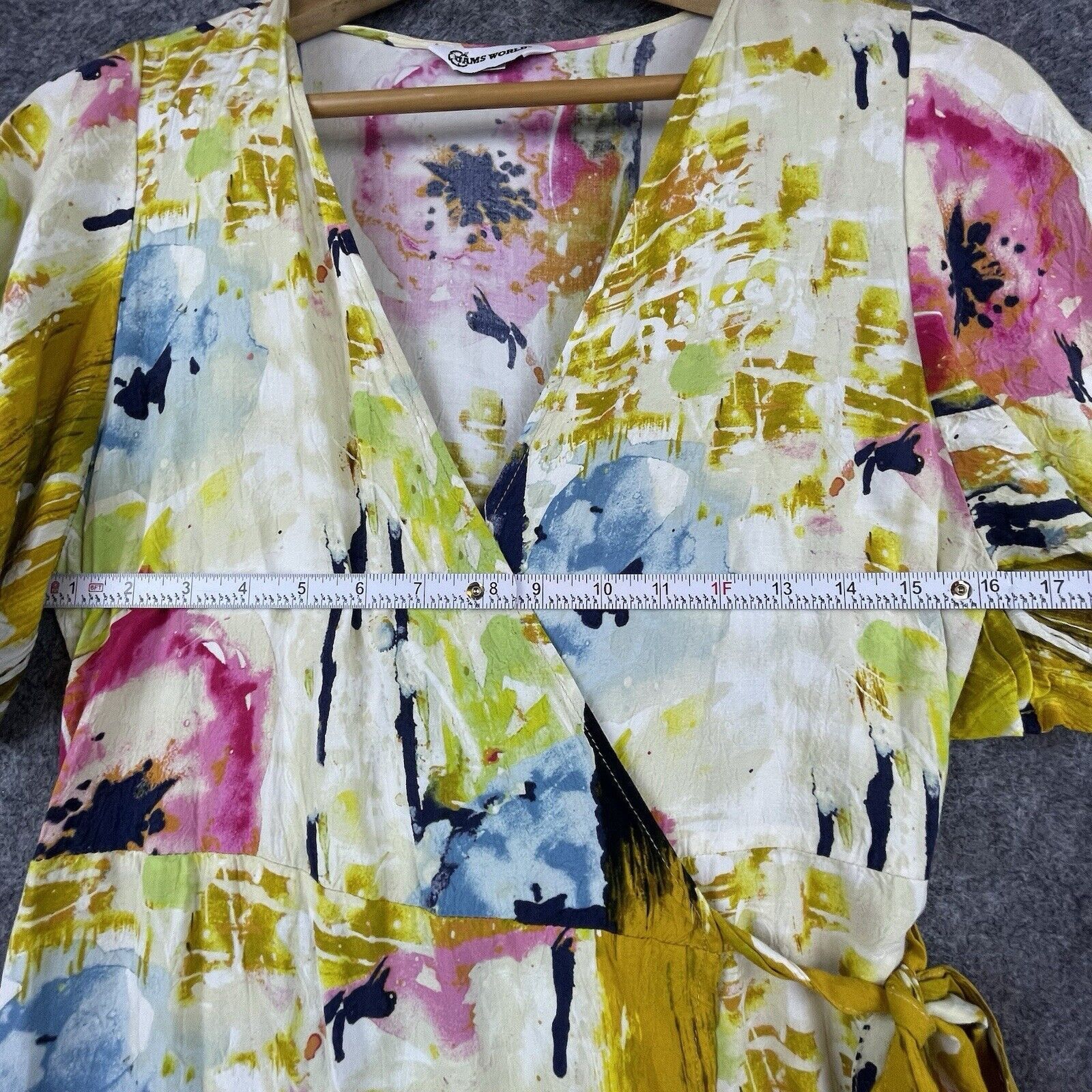 Jams World Jams World Dress Small Spring Rush Watercolor Festival Artsy Size S / US 4 / IT 40 - 5 Thumbnail