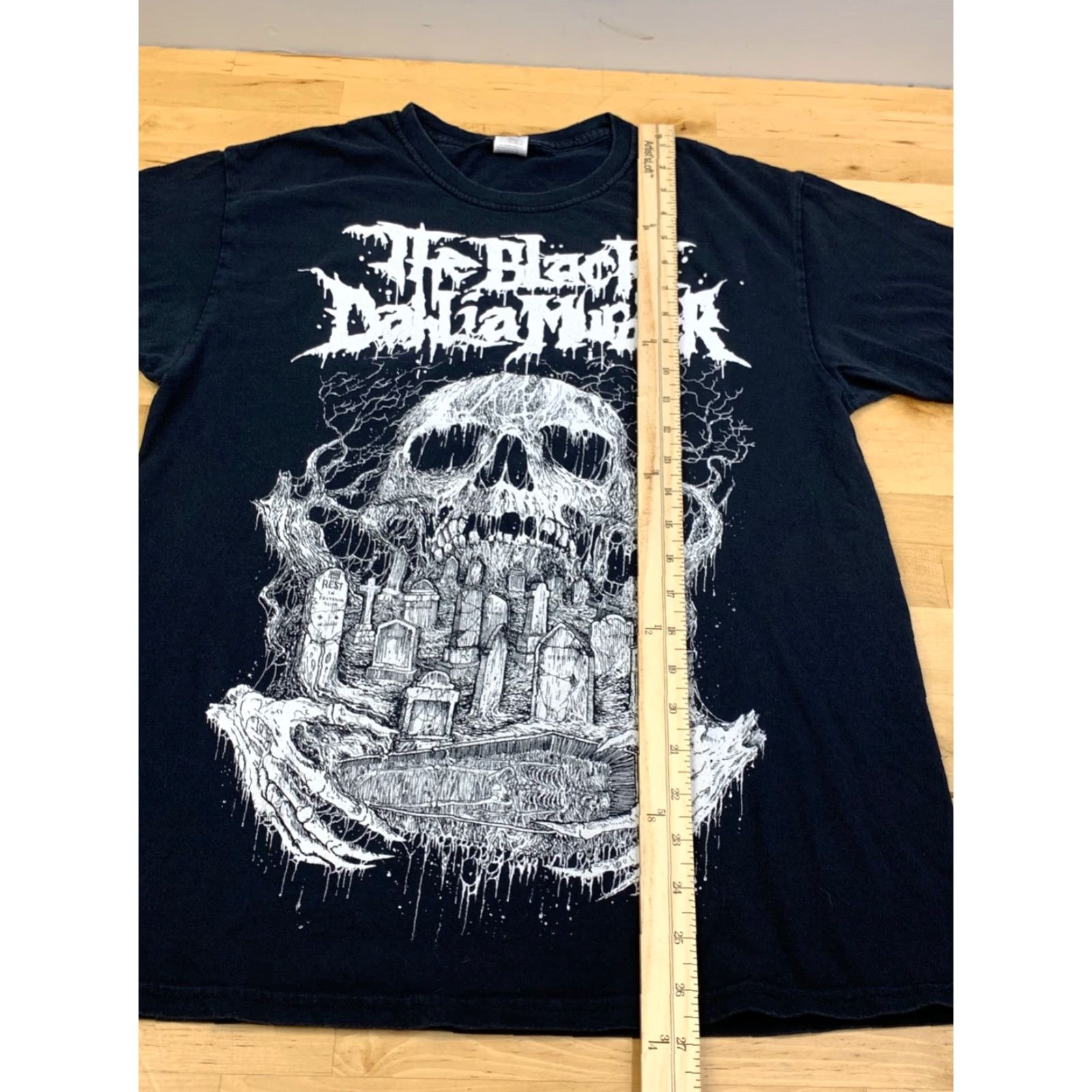 Gildan VINTAGE The Black Dahlia Murder into the Everblack Shirt Mens M TBDM Metal 11544 Size US M / EU 48-50 / 2 - 5 Thumbnail