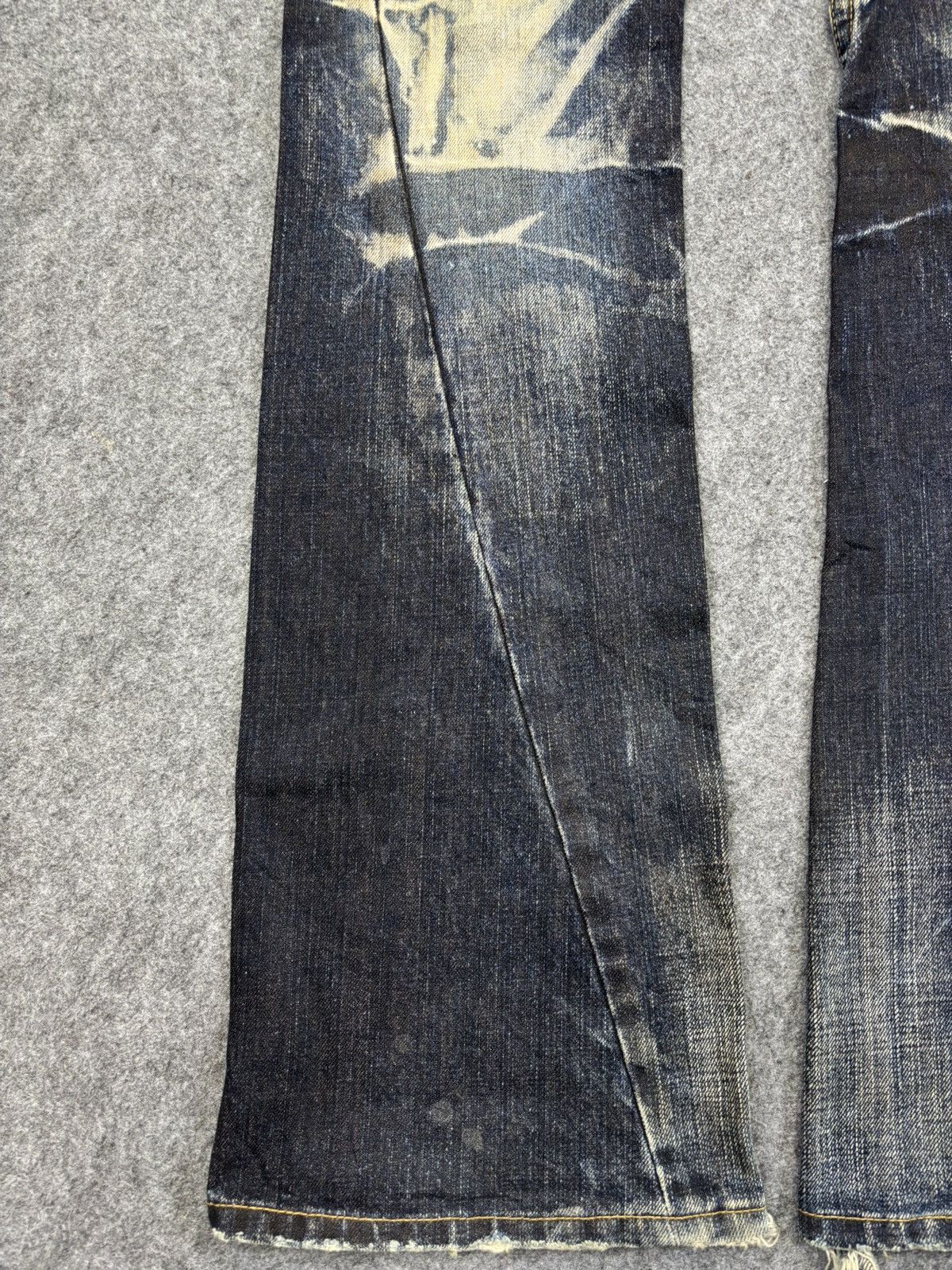 Tornado Mart 💥Archval SuperFlare💥Tornado Mart Artisanal Fade Denim F912 Size US 34 / EU 50 - 7 Thumbnail