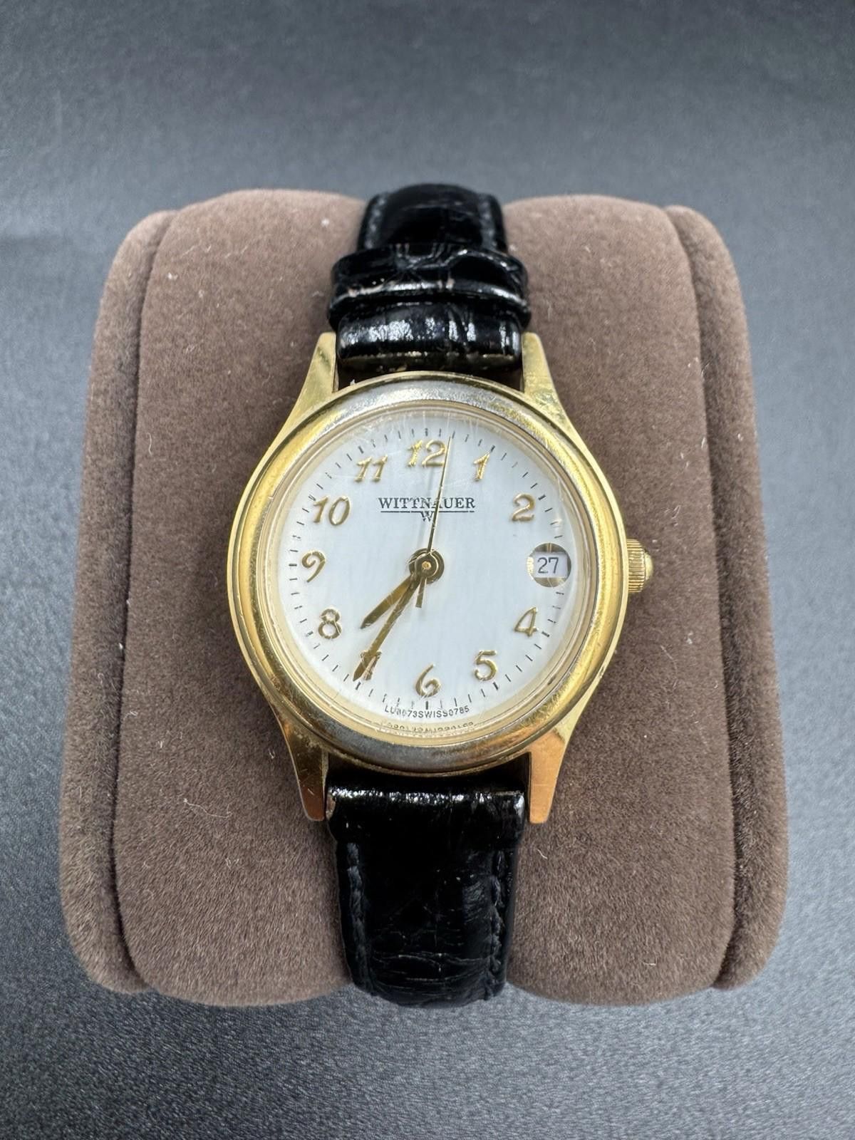 Wittnauer Vintage Wittnauer Women's Gold Tone Quartz Watch White Dial Size ONE SIZE - 1 Thumbnail