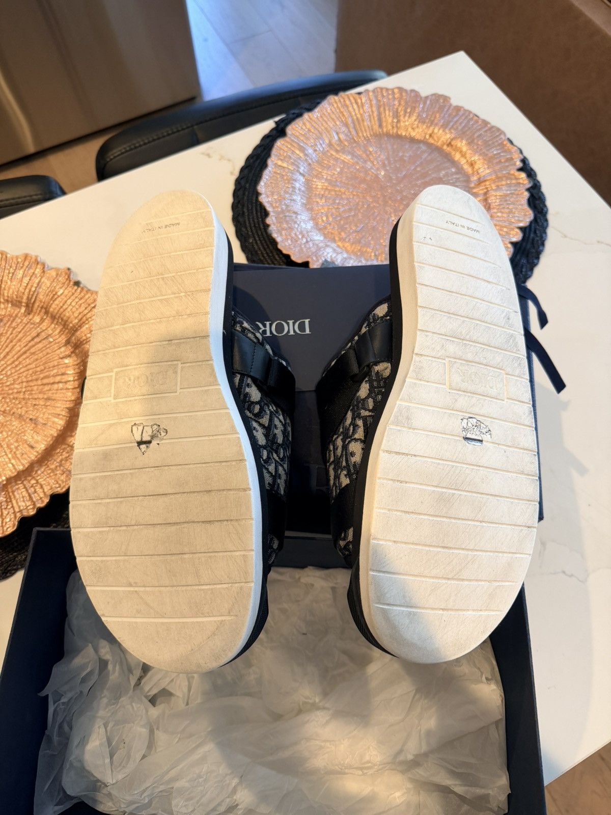 Dior Dior Alpha Sandals – Oblique Jacquard / Black Size US 13 / EU 46 - 13 Thumbnail