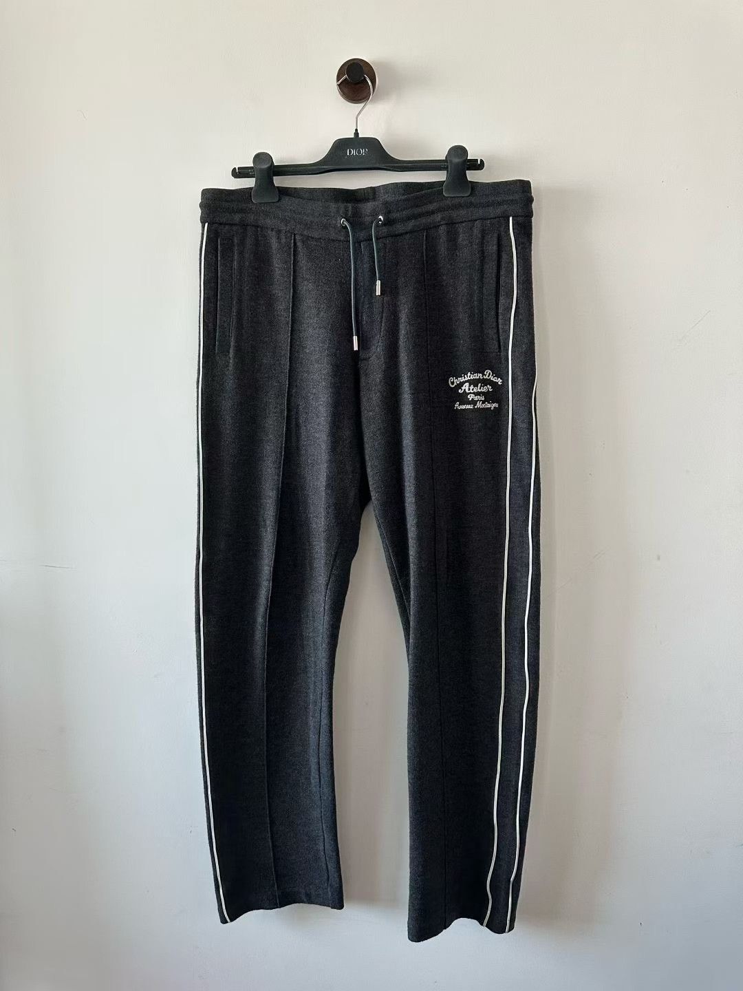 Dior Dior Wool Slogan Trousers Size US 29 - 1 Thumbnail