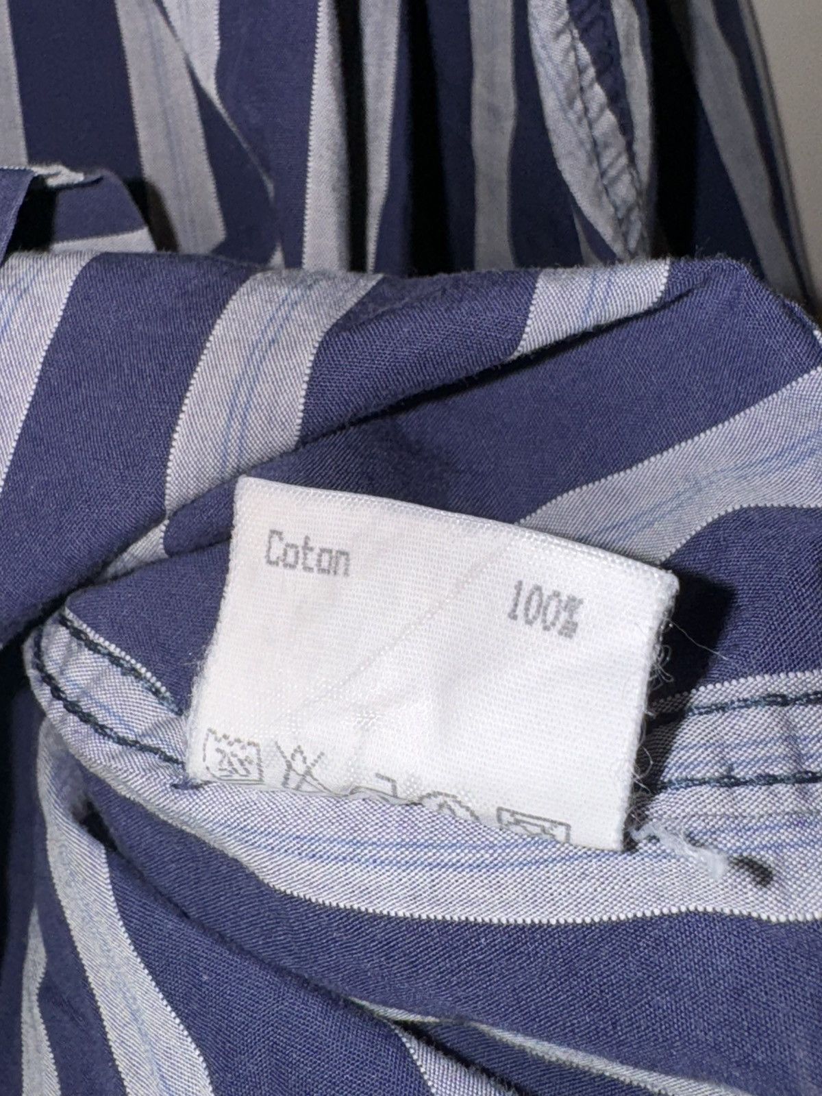 Kenzo Kenzo Homme vintage stripped shirt button up rare 90s Size US M / EU 48-50 / 2 - 6 Thumbnail