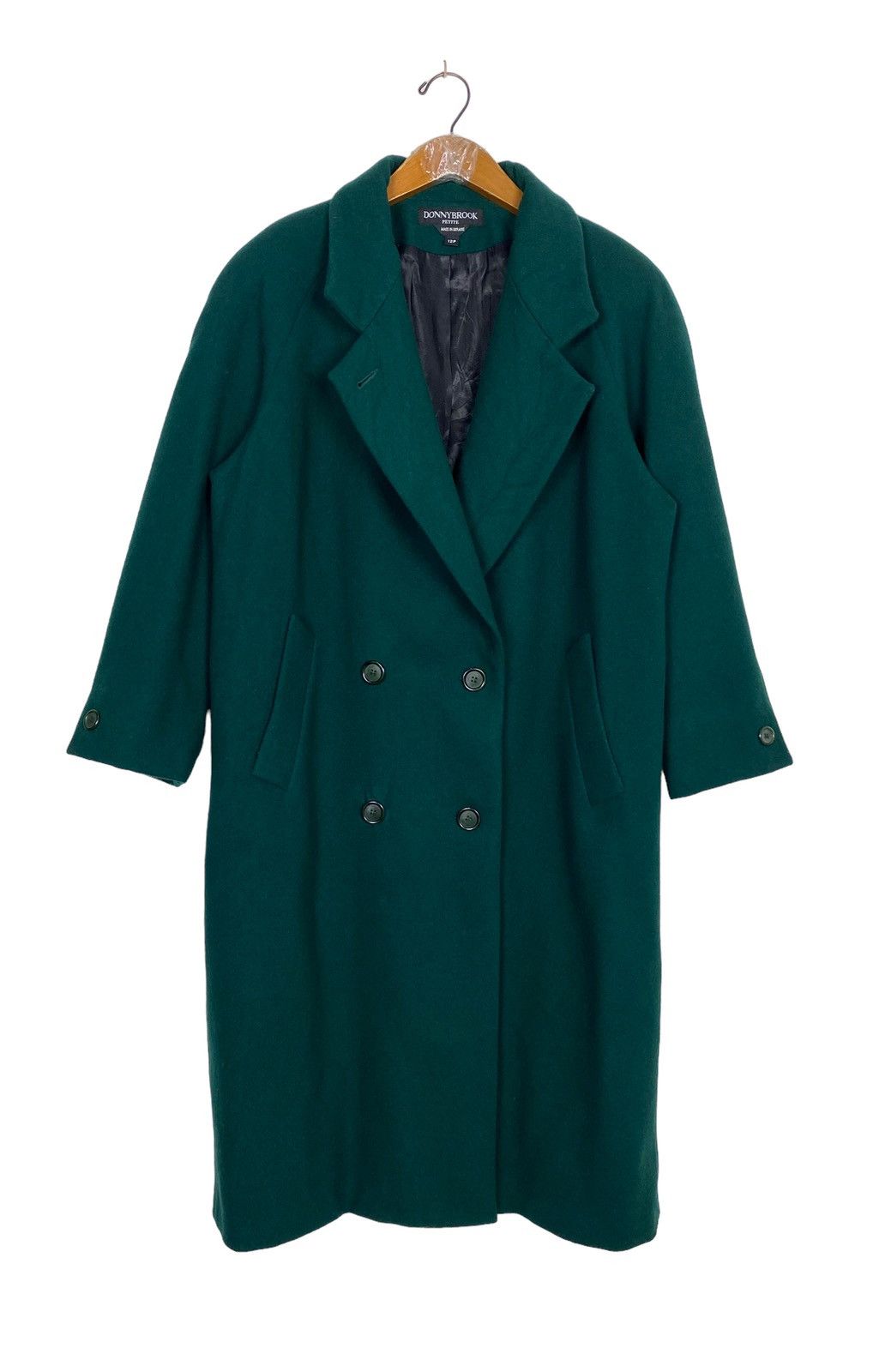 Vintage Rare‼️ Vintage Donny Brook Petite Wool Coat Made in Ukraine Size L / US 10 / IT 46 - 1 Thumbnail