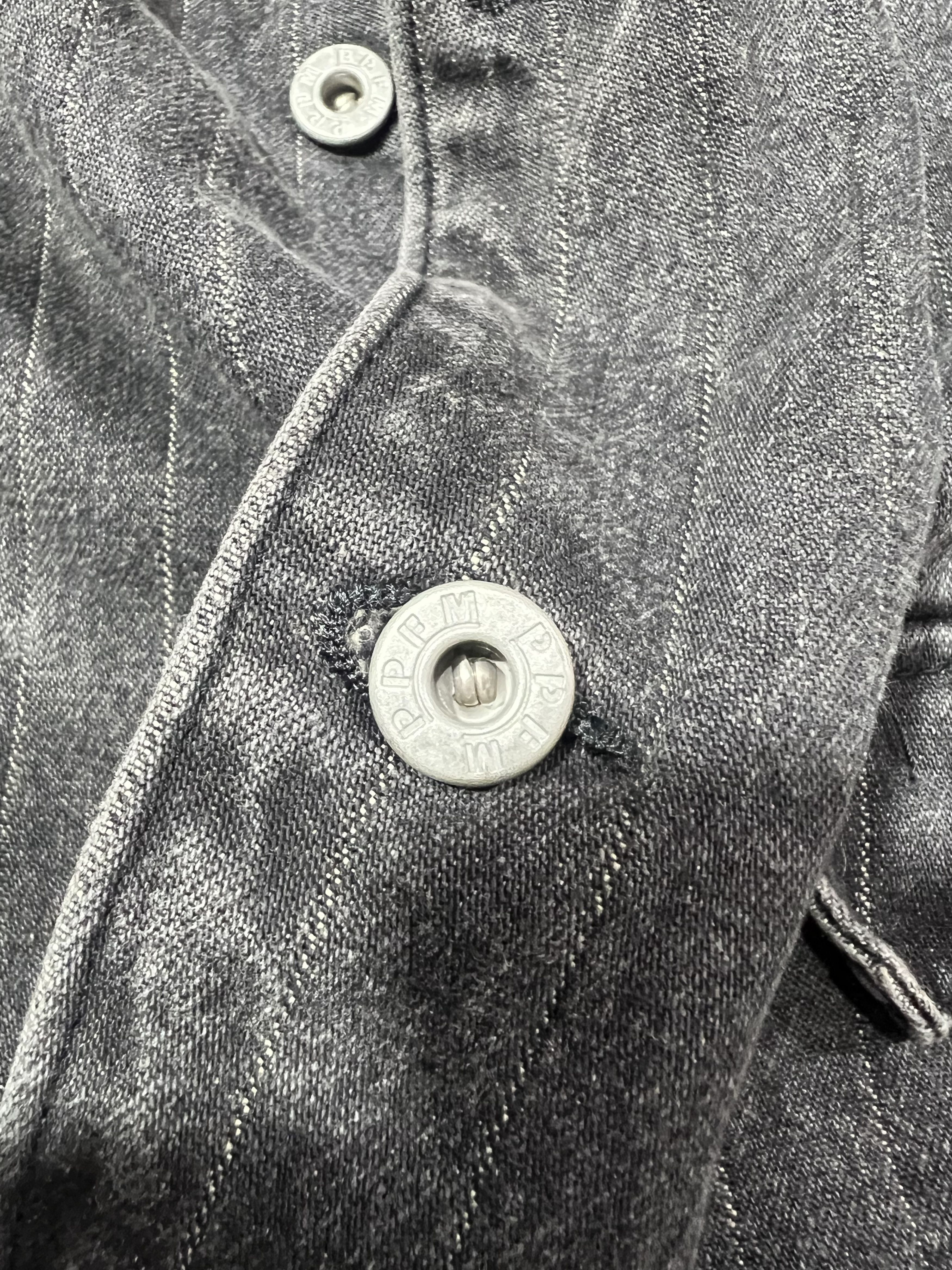 PPFM 2000s Archival PPFM Japanese Stripe Button y2k Lgb Ifsix Size US M / EU 48-50 / 2 - 6 Thumbnail