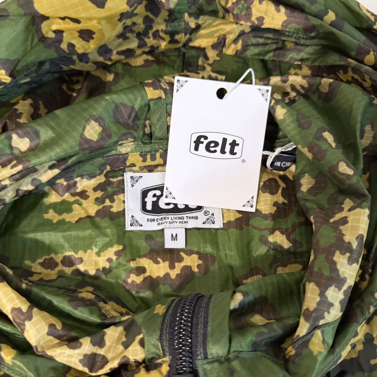 FELT FELT Camo Packable Jacket NWT Size US M / EU 48-50 / 2 - 2 Thumbnail