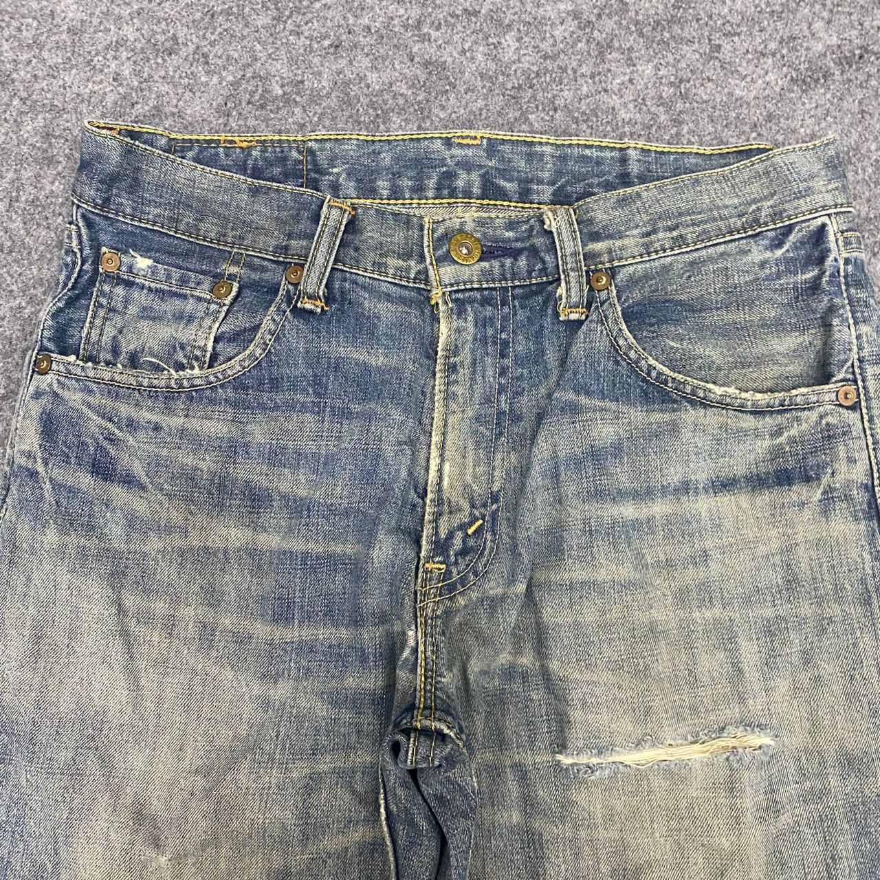 Levi's 💥Best Offer💥Vintage Levis Distressed Denim Size US 31 - 9 Thumbnail