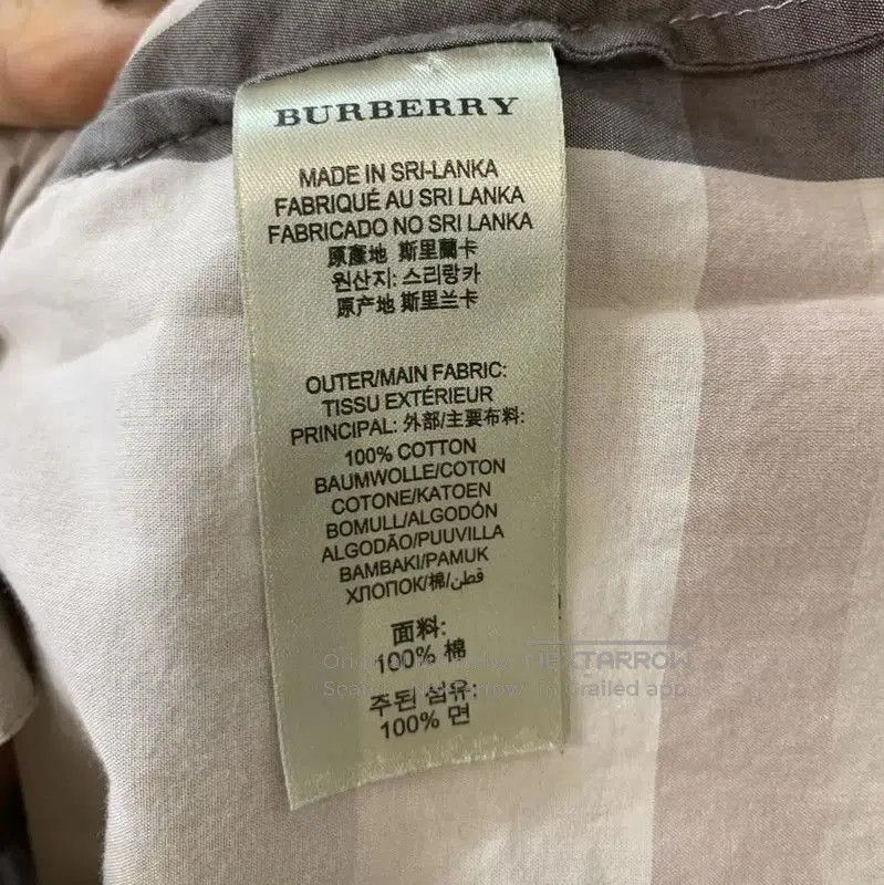 Burberry Burberry Multicolor Cotton Long Sleeve Shirt. Size M / US 6-8 / IT 42-44 - 5 Thumbnail