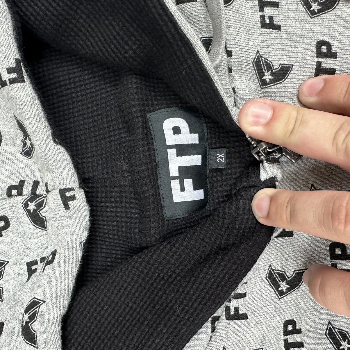 Fuck The Population × G59 Records FTP X Famous Zip Up 2X-Large Size US XXL / EU 58 / 5 - 3 Thumbnail