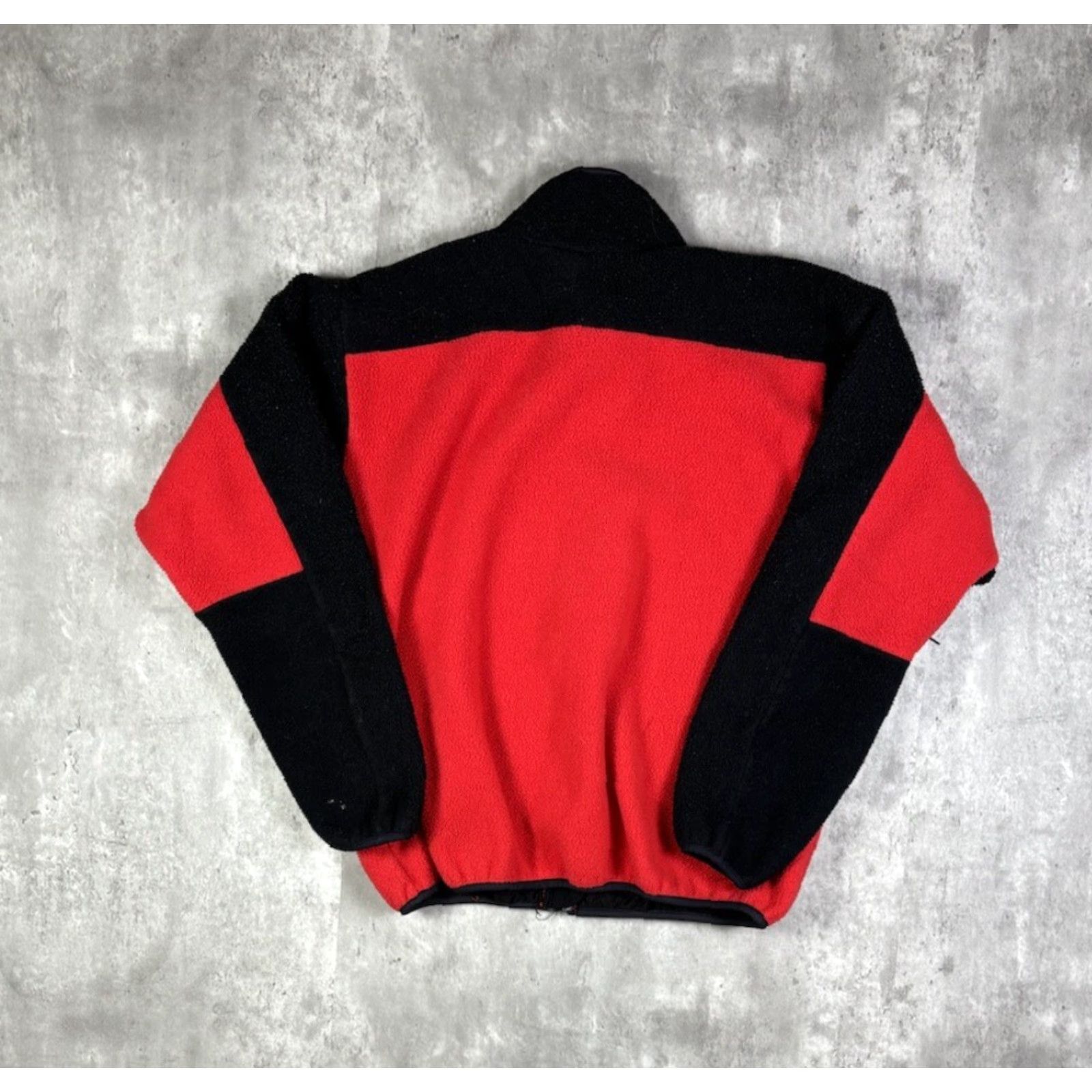 The North Face VINTAGE The North Face Jacket Womens Full Zip Fleece 90s Red M Mid-Length Size M / US 6-8 / IT 42-44 - 5 Thumbnail
