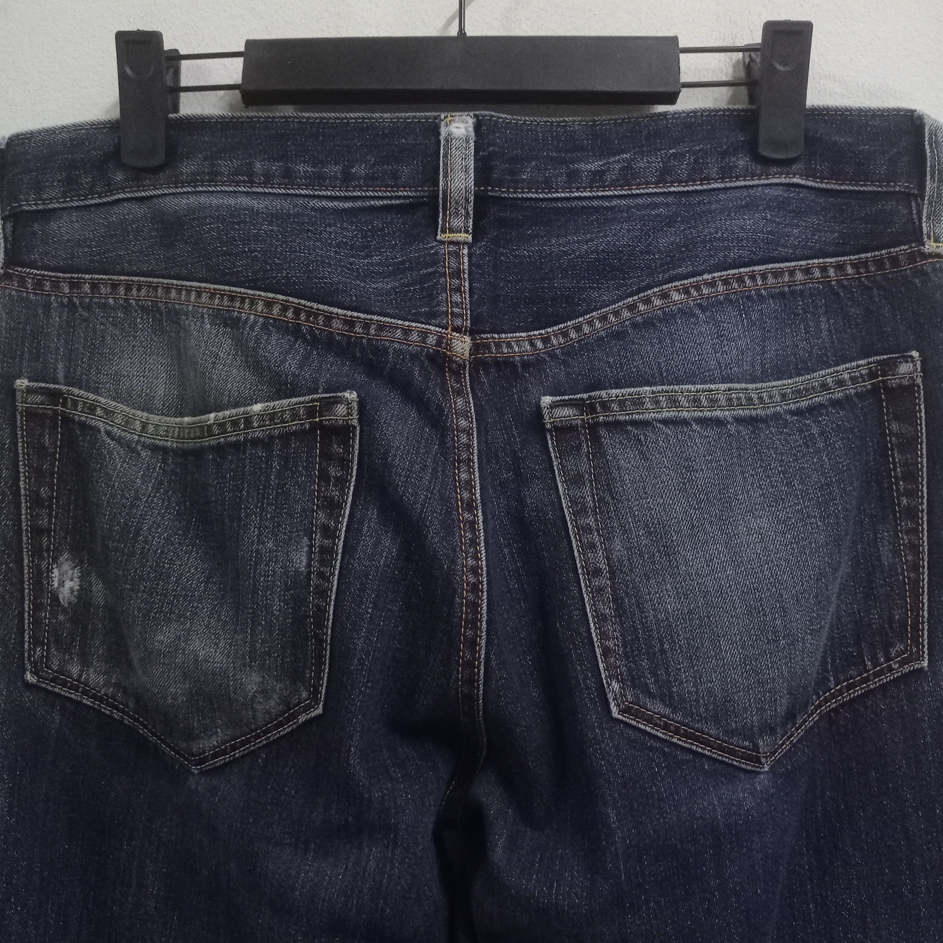 Japanese Brand Vintage Japanese Brand Mud Wash Loose Jeans Size US 32 / EU 48 - 7 Thumbnail