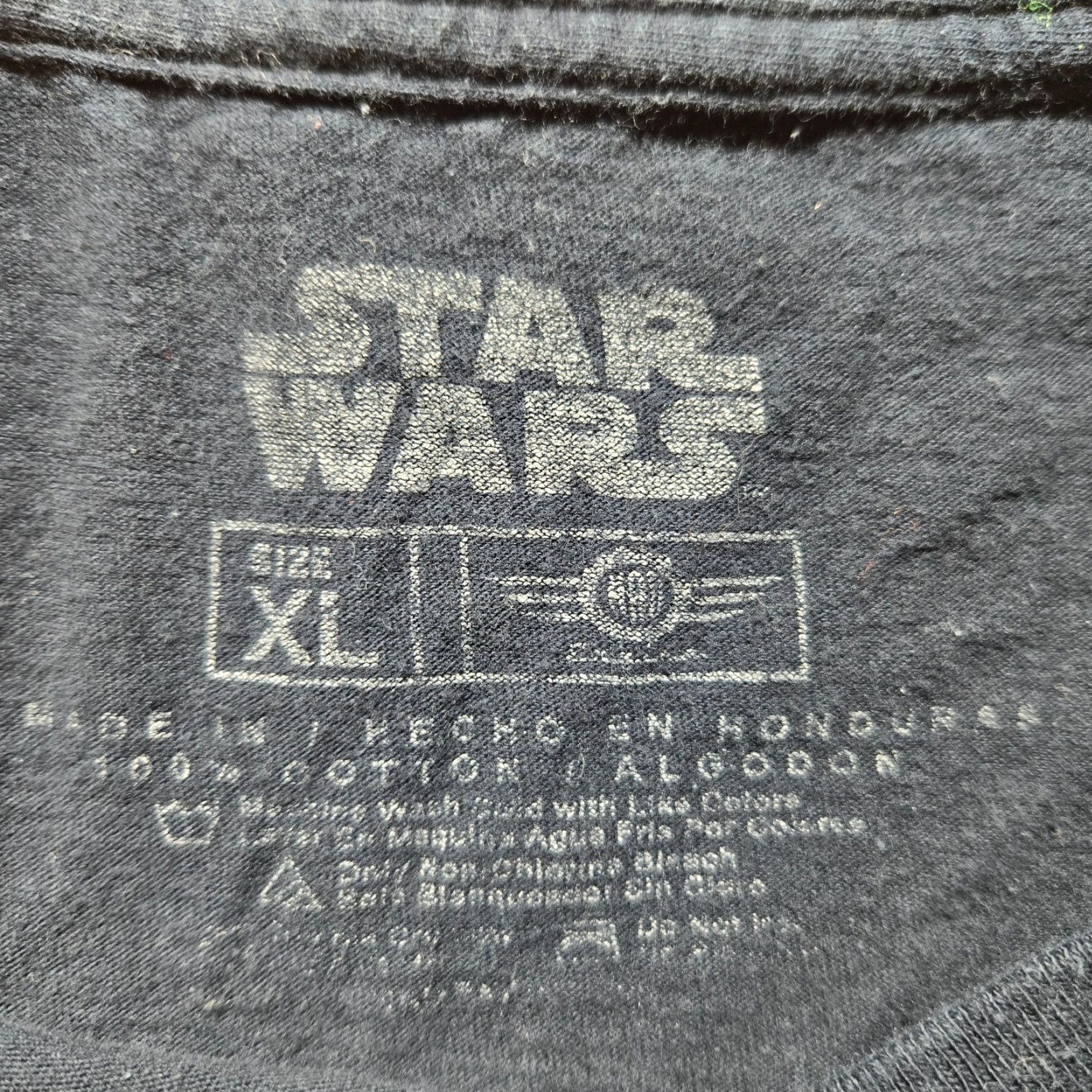 Star Wars Star Wars Shirt Adult XL Black T-Shirt Millennium Falcon Hans Solo Crew Neck Short Sleeve Cotton Graphic Regular Mens XL Size US XL / EU 56 / 4 - 3 Thumbnail