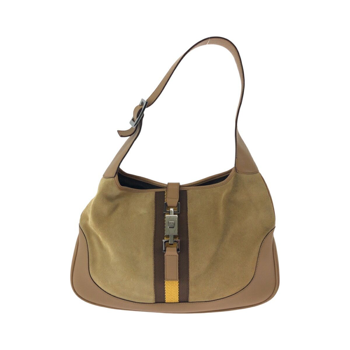 Gucci Gucci Gucci Jackie Suede Shoulder Bag Suede Shoulder Bag 001 3306 Size ONE SIZE - 1 Thumbnail
