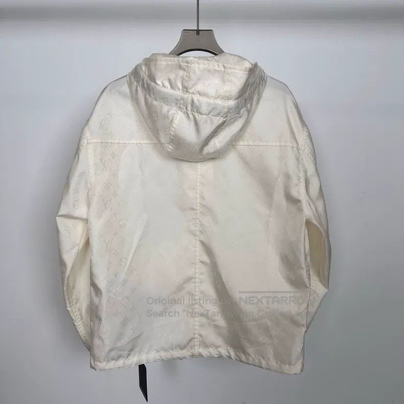 Louis Vuitton Louis Vuitton 25 White Full Print Charge Jacket Size XXS / US 00 / IT 34 - 3 Thumbnail