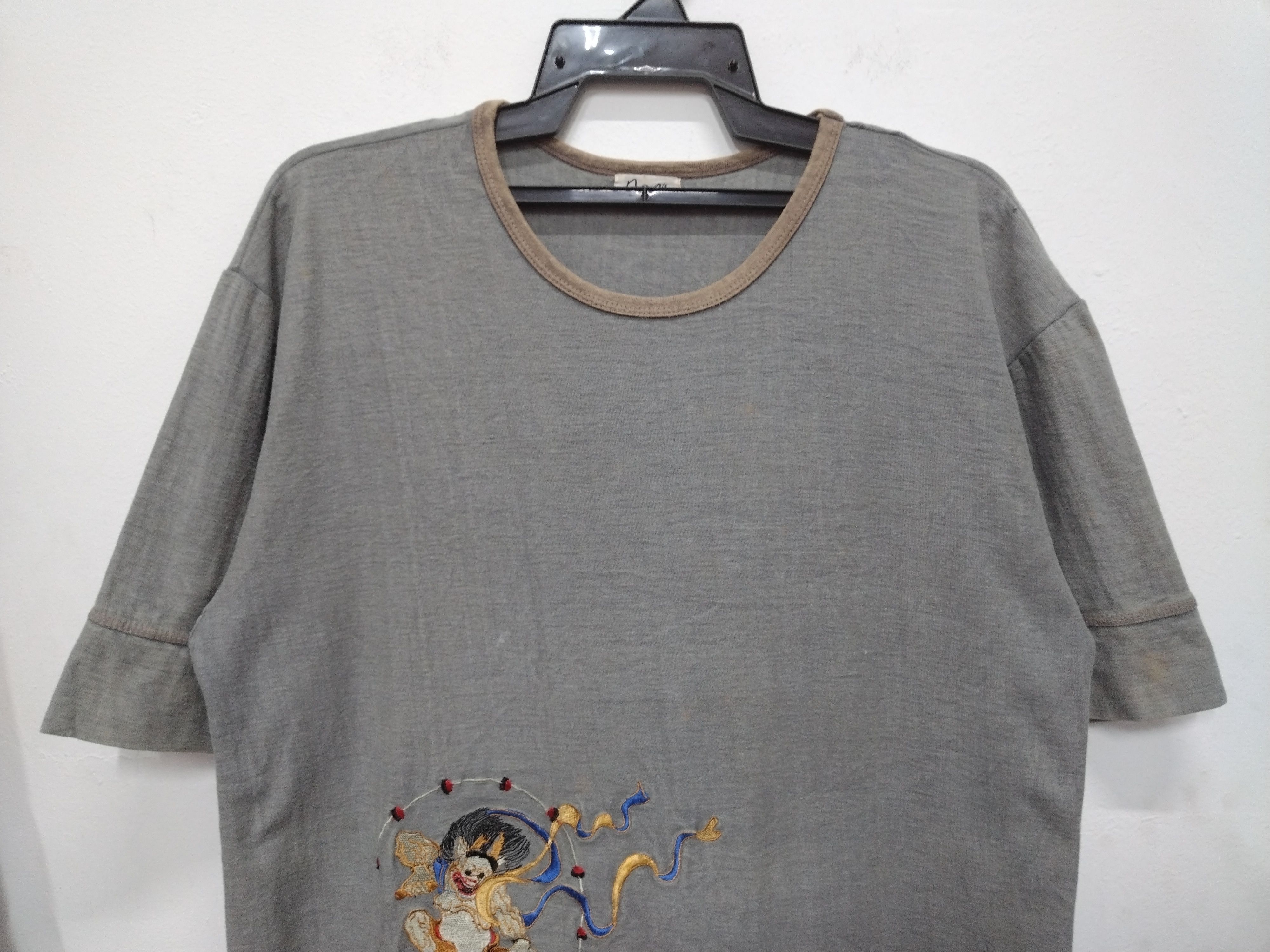Japanese Brand RARE! Crazy Awesome Vintage God of wind JAPAN Rare Graphic Size US M / EU 48-50 / 2 - 5 Thumbnail
