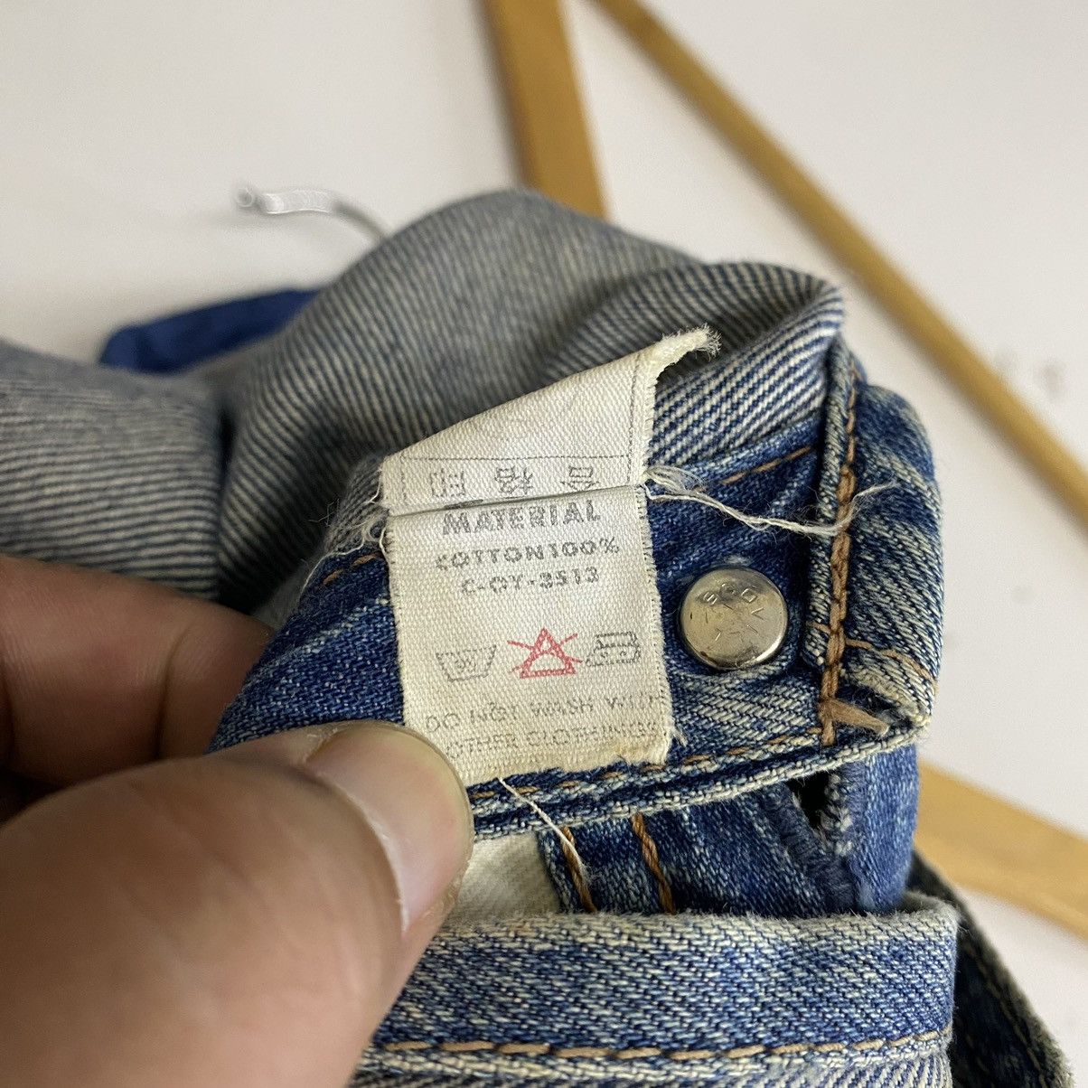Big John × Japanese Brand Vintage Big John Denim Overall Size US 33 - 21 Thumbnail