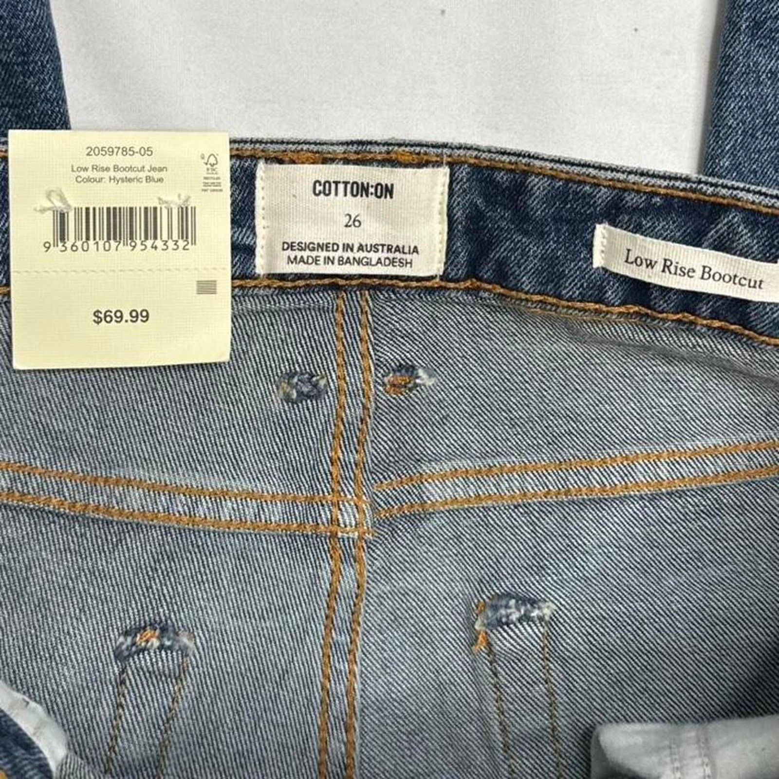 Cotton On Cotton On Low Rise bootcut Flared Jeans Women's size 26 Size 26" / US 2 / IT 38 - 6 Thumbnail