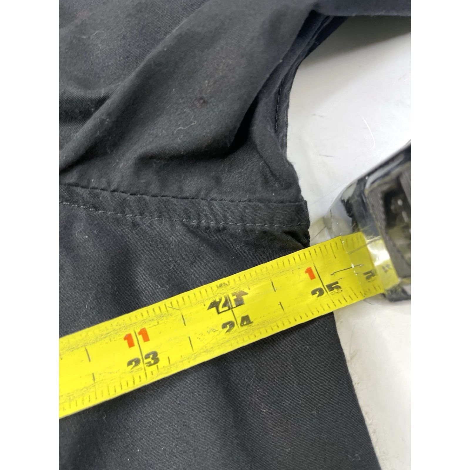 Vintage VINTAGE House of St Clair Shirt Black Long Sleeve Button-Up Mens 2XL Knit Cotton Pockets Casual 90s? Size US XXL / EU 58 / 5 - 5 Thumbnail