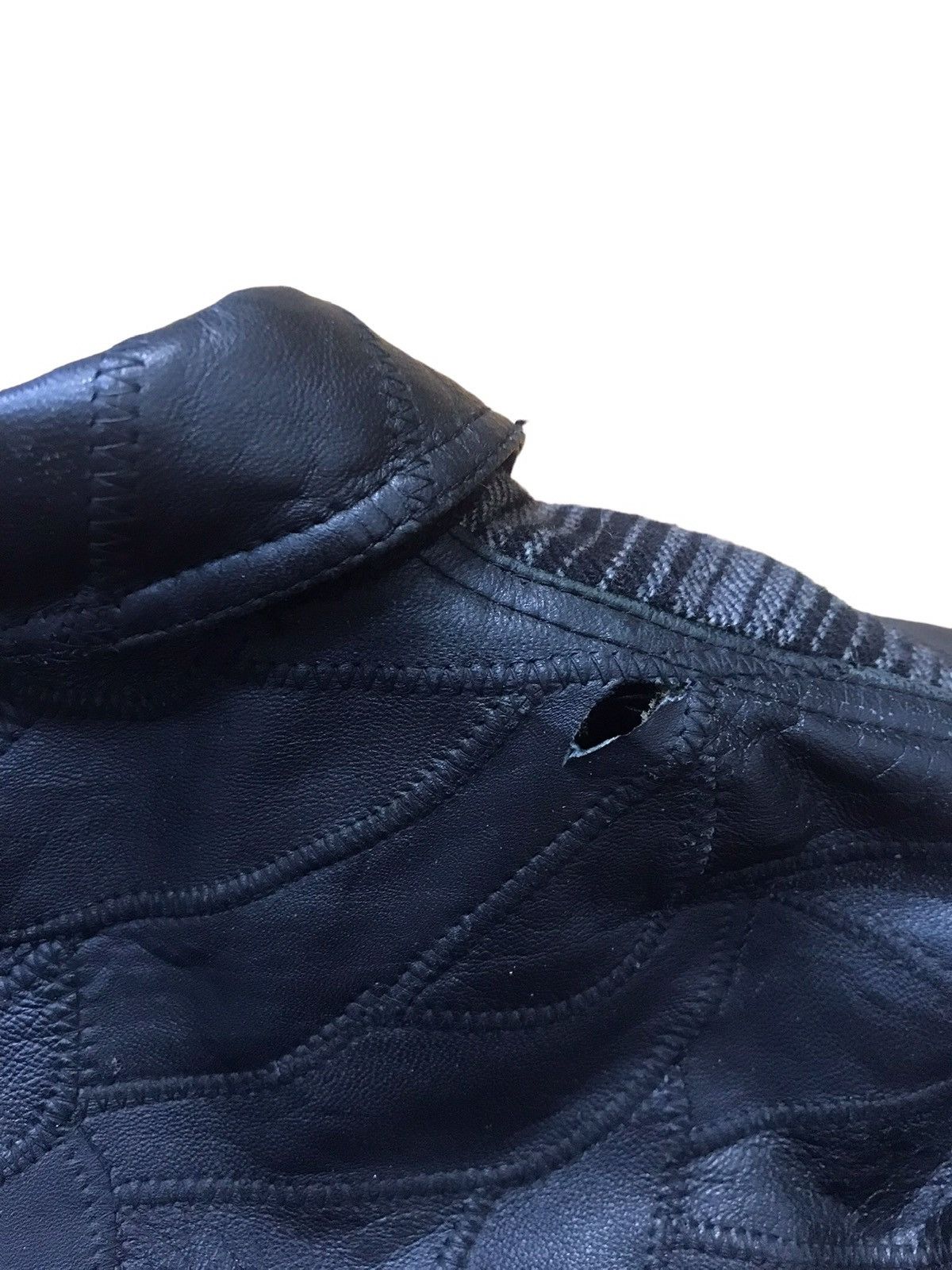 Japanese Brand Kacia Half Leather Wool Jacket Size US S / EU 44-46 / 1 - 9 Thumbnail