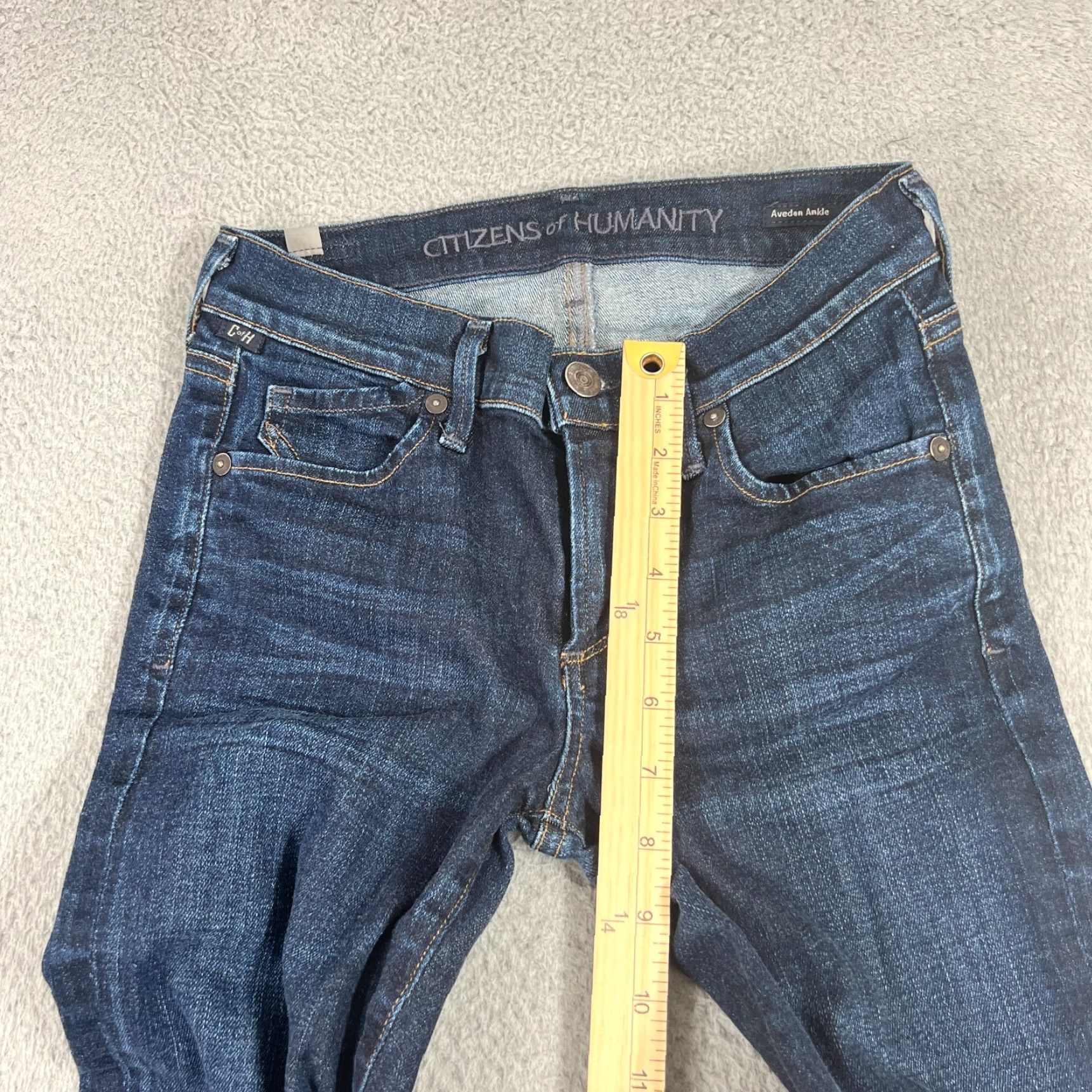 Citizens Of Humanity VINTAGE Citizens of Humanity Avedon Slim Skinny Jeans Women's Size 24 Dark Wash Denim Size 42" / US 20 - 3 Thumbnail