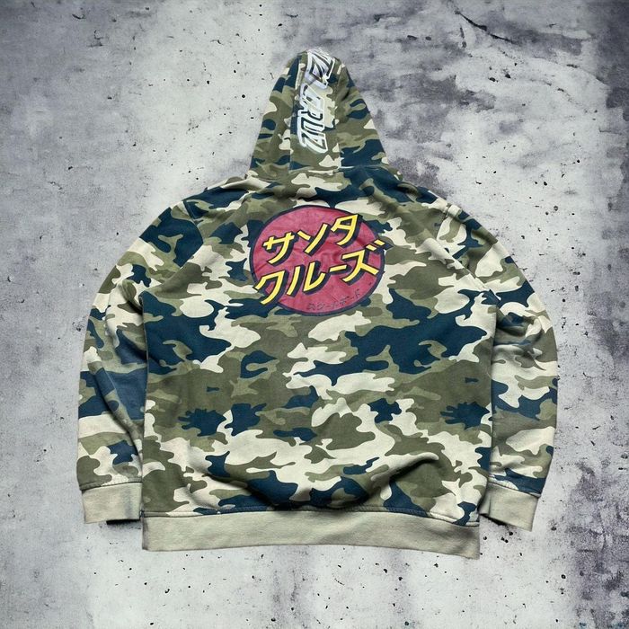 Santa cruz camo discount hoodie