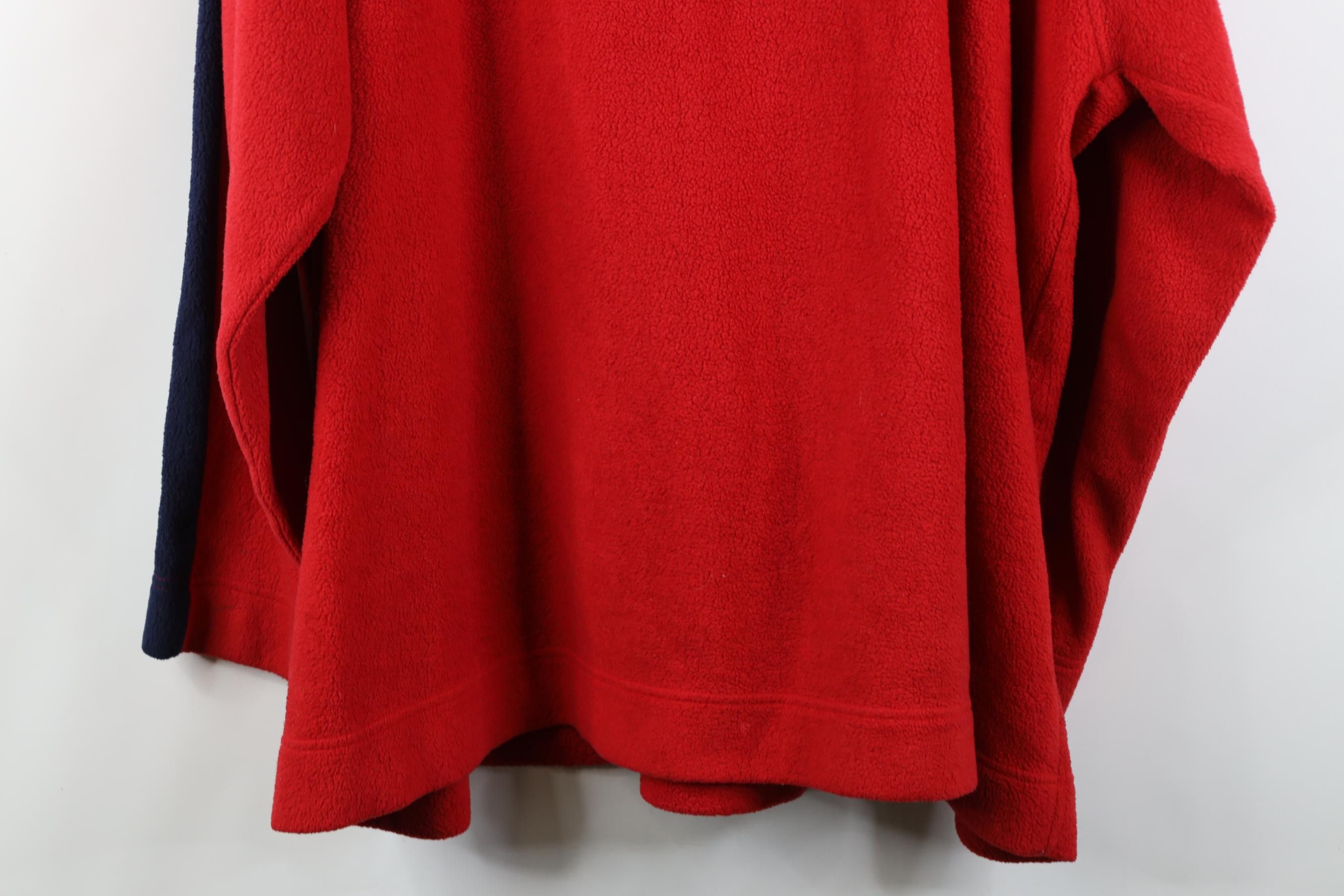 Disney Vintage Disney Mickey Mouse Fleece Hoodie Sweatshirt Red Size 4XL / US 24-26 - 16 Thumbnail