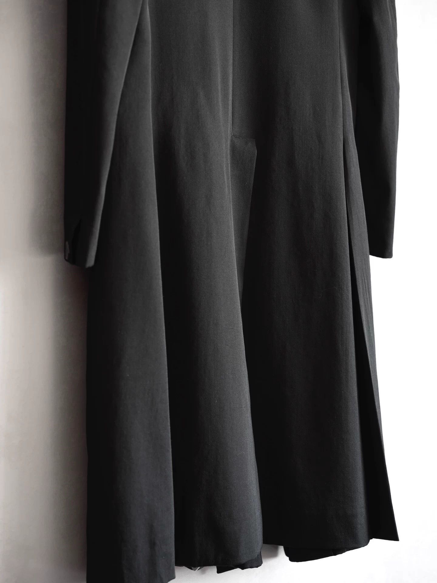 Yohji Yamamoto Yohji Yamamoto 11AW Black Double-Breasted Coat Sample Size US M / EU 48-50 / 2 - 6 Thumbnail